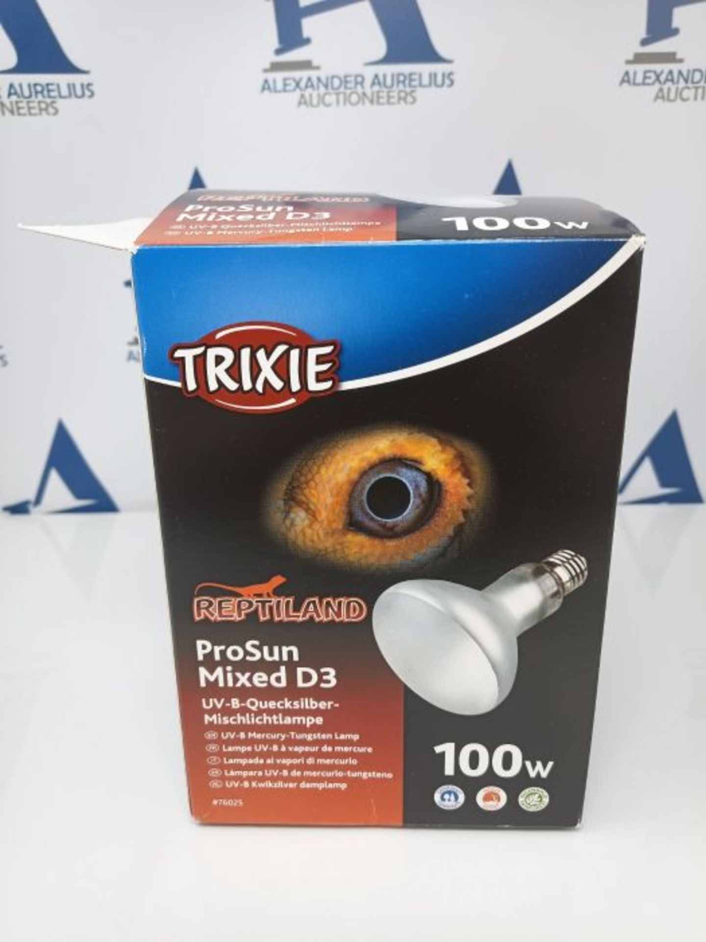 Trixie ProSun Mixed D3 Self Ballasted UV B Lamp, 100 Watt, 125 ? 285 mm - Image 2 of 3