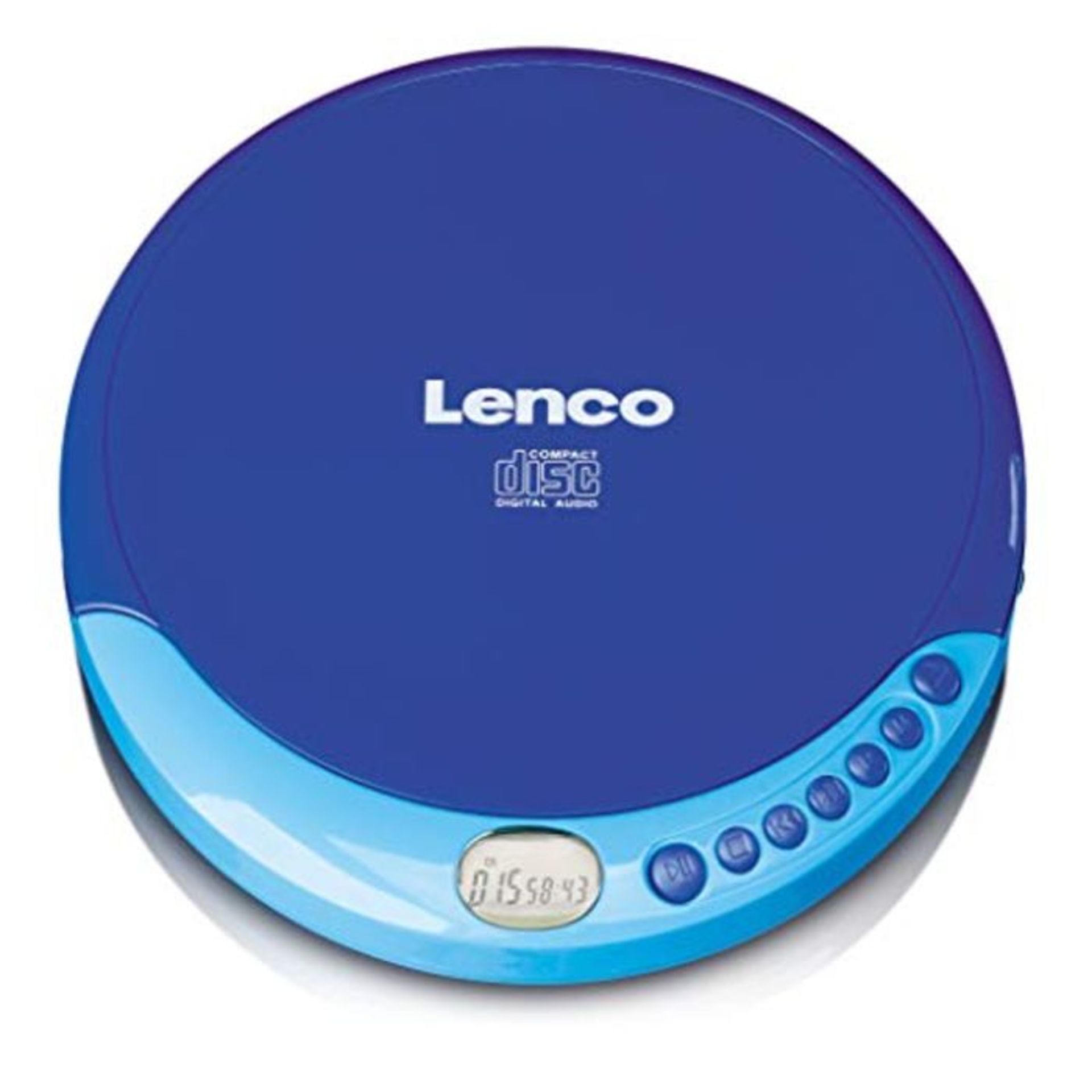 Lenco CD-011 Lecteur CD Portable Walkman avec Ã©couteurs et cÃ¢ble de Charge Micro