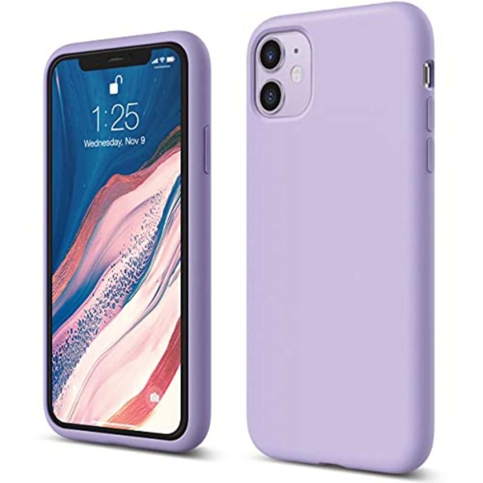 elago Liquid Silicone Case Designed for iPhone 11 Case (6.1"), Premium Silicone, Full