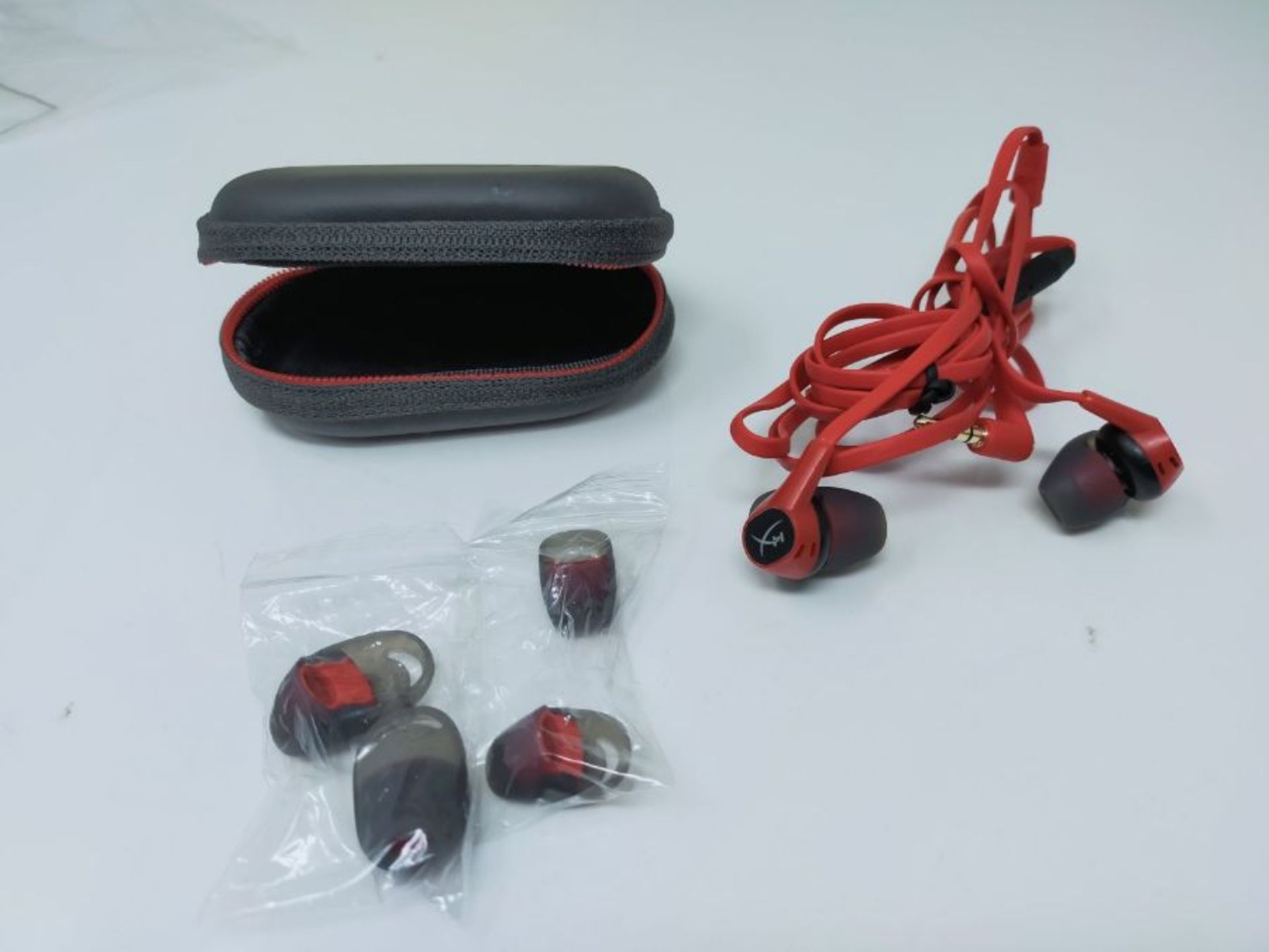 HyperX HX-HSCEB-RD Cloud Earbuds for Nintendo Switch, PC and CTIA mobile phones , Red - Image 2 of 2