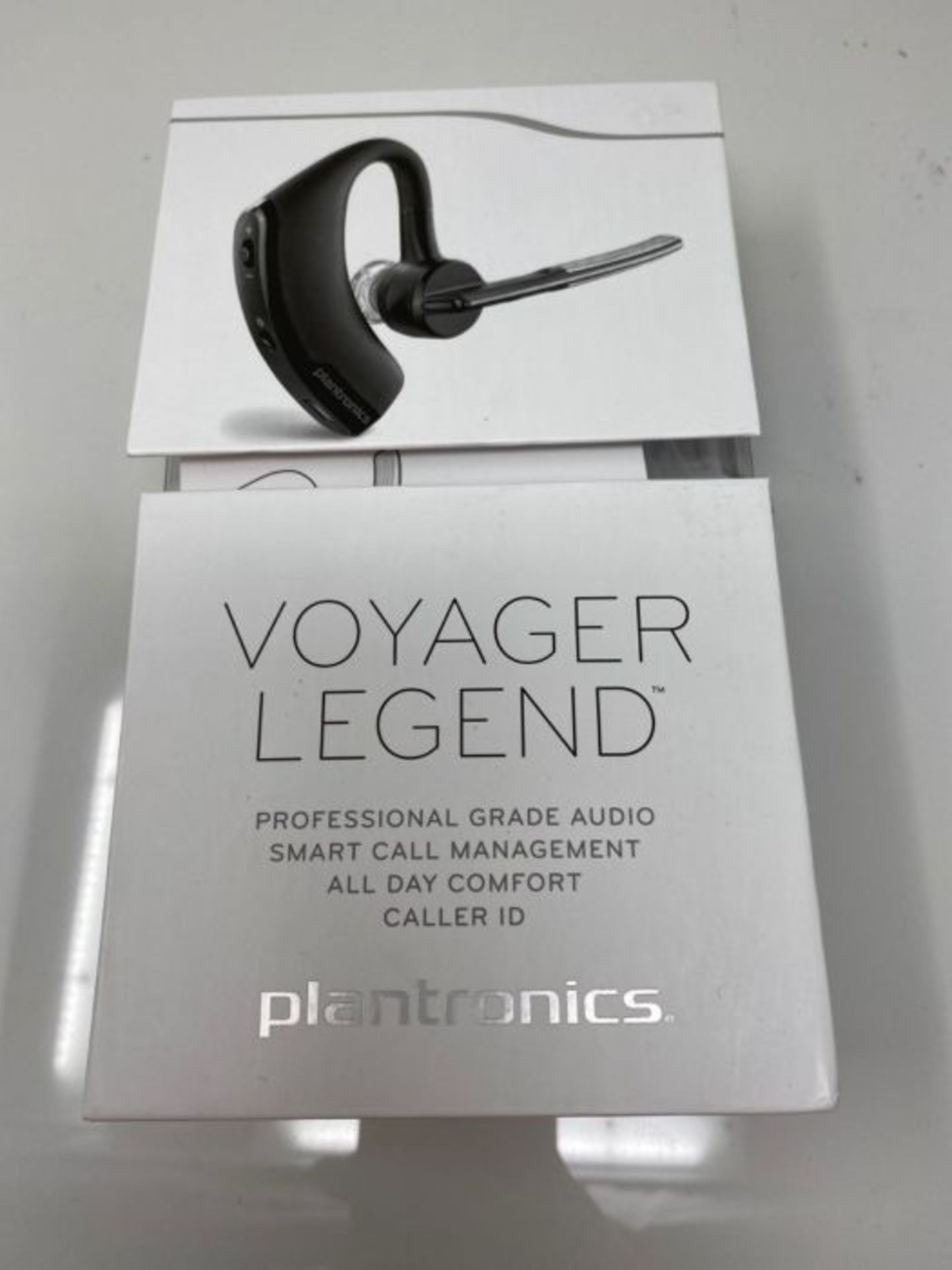 RRP £65.00 Plantronics - Voyager Legend (Poly) - Bluetooth Single-Ear (Monaural) Headset - Connec - Image 2 of 3