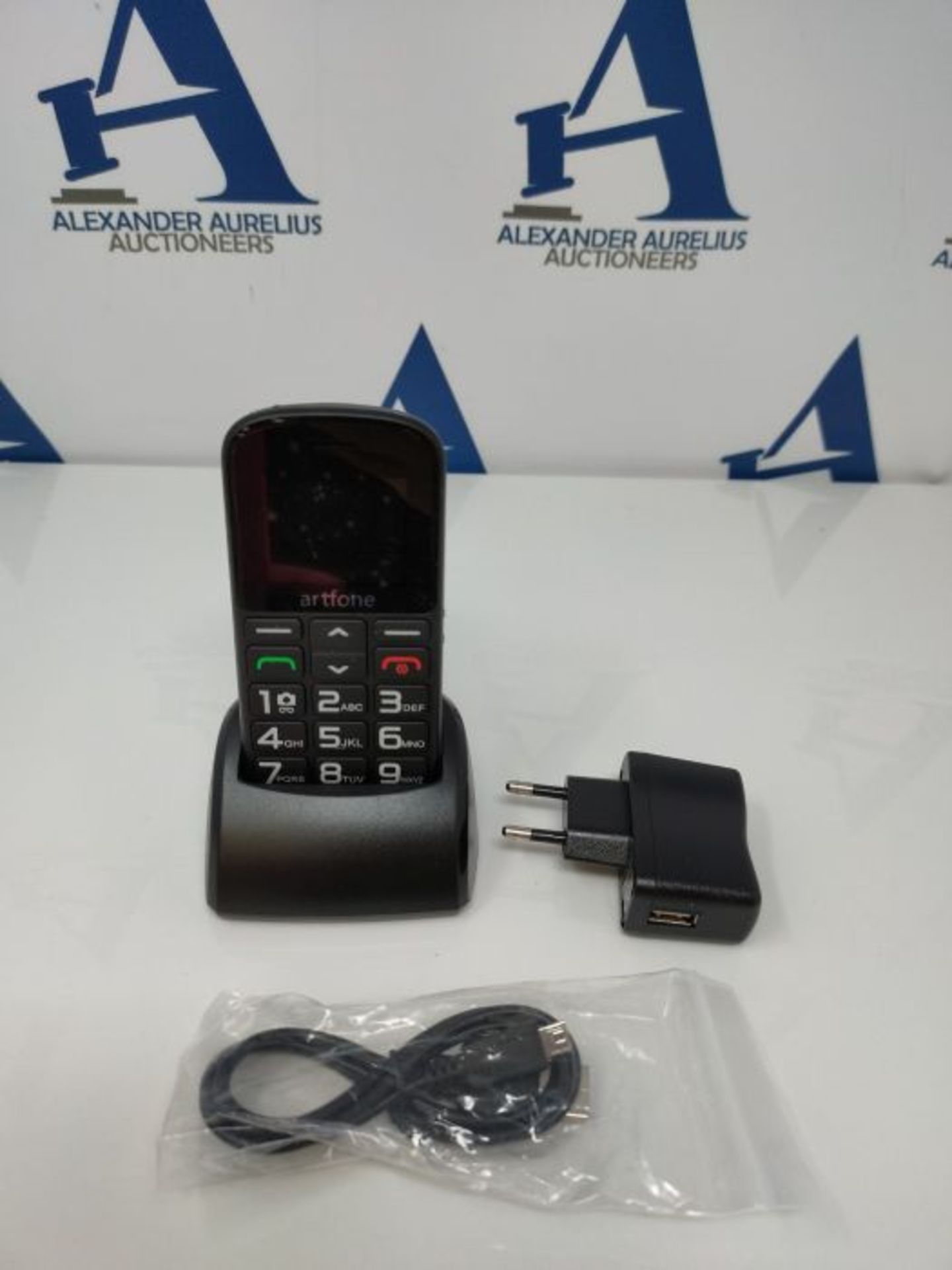 Mobile Phone for Elderly People, artfone 1400mAh Battery Big Button Mobile Phones Dual - Image 3 of 3