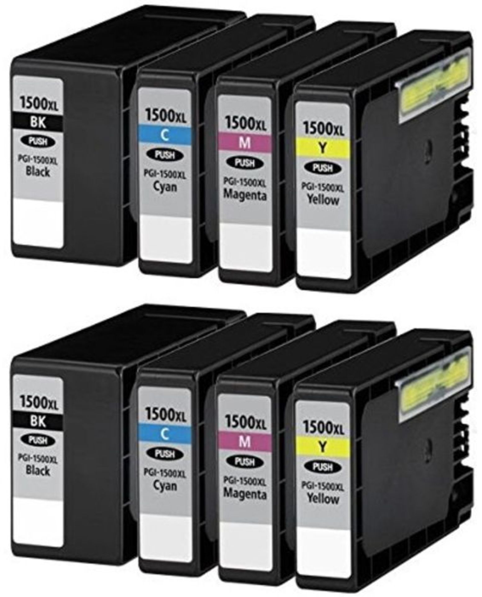 8 (2 SETS) Compatible Printer Ink Cartridges for Maxify MB2000 Series, MB2050, MB2300