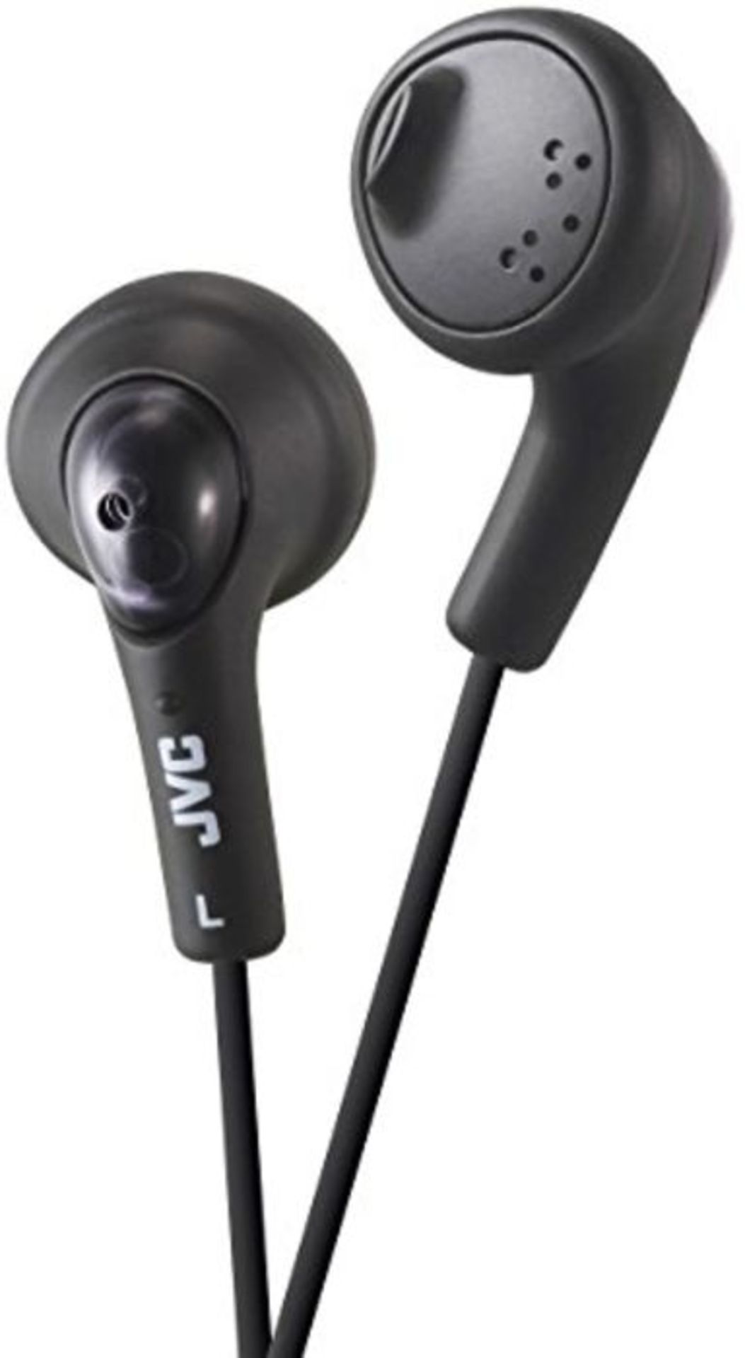 JVC HAF160B Gumy Ear Bud Headphone Black