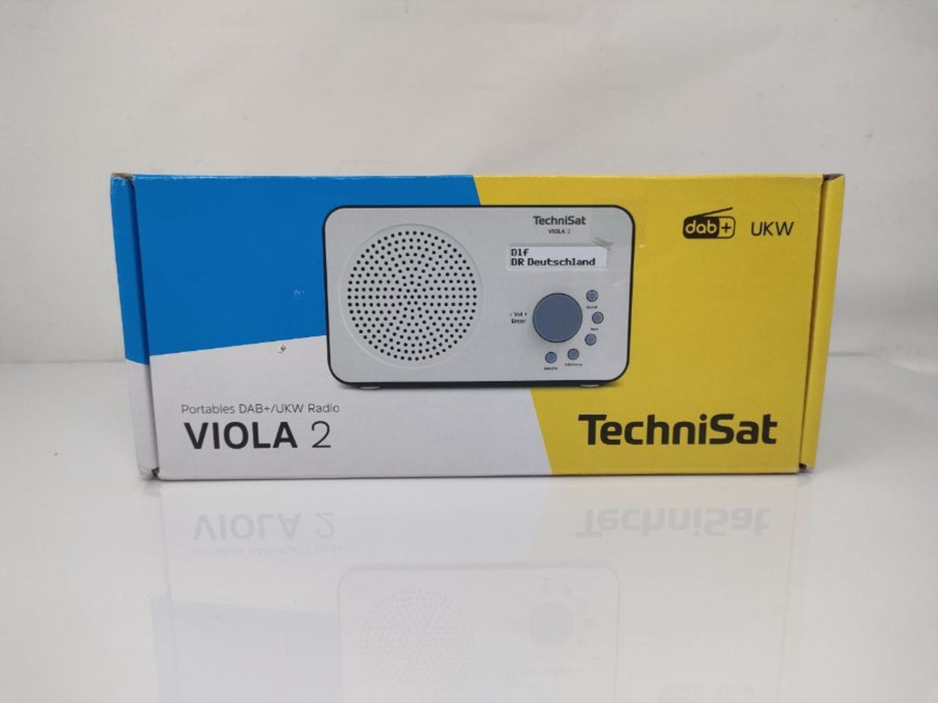 Technisat Viola 2 Digital Radio (Small, Portable Charger) with Speakers, FM, DAB +, Z - Image 2 of 3