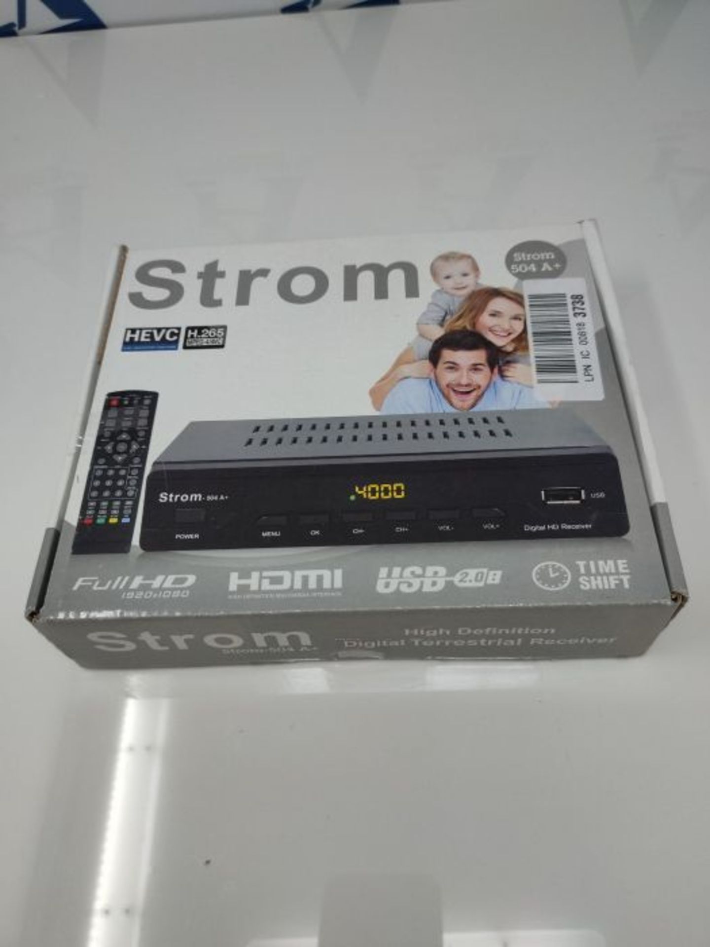 Strom 504 A+ DÃ©codeur TNT Full HD -DVB-T2 - Compatible HEVC264 - (HDMI,PÃ©ritel, - Image 2 of 3