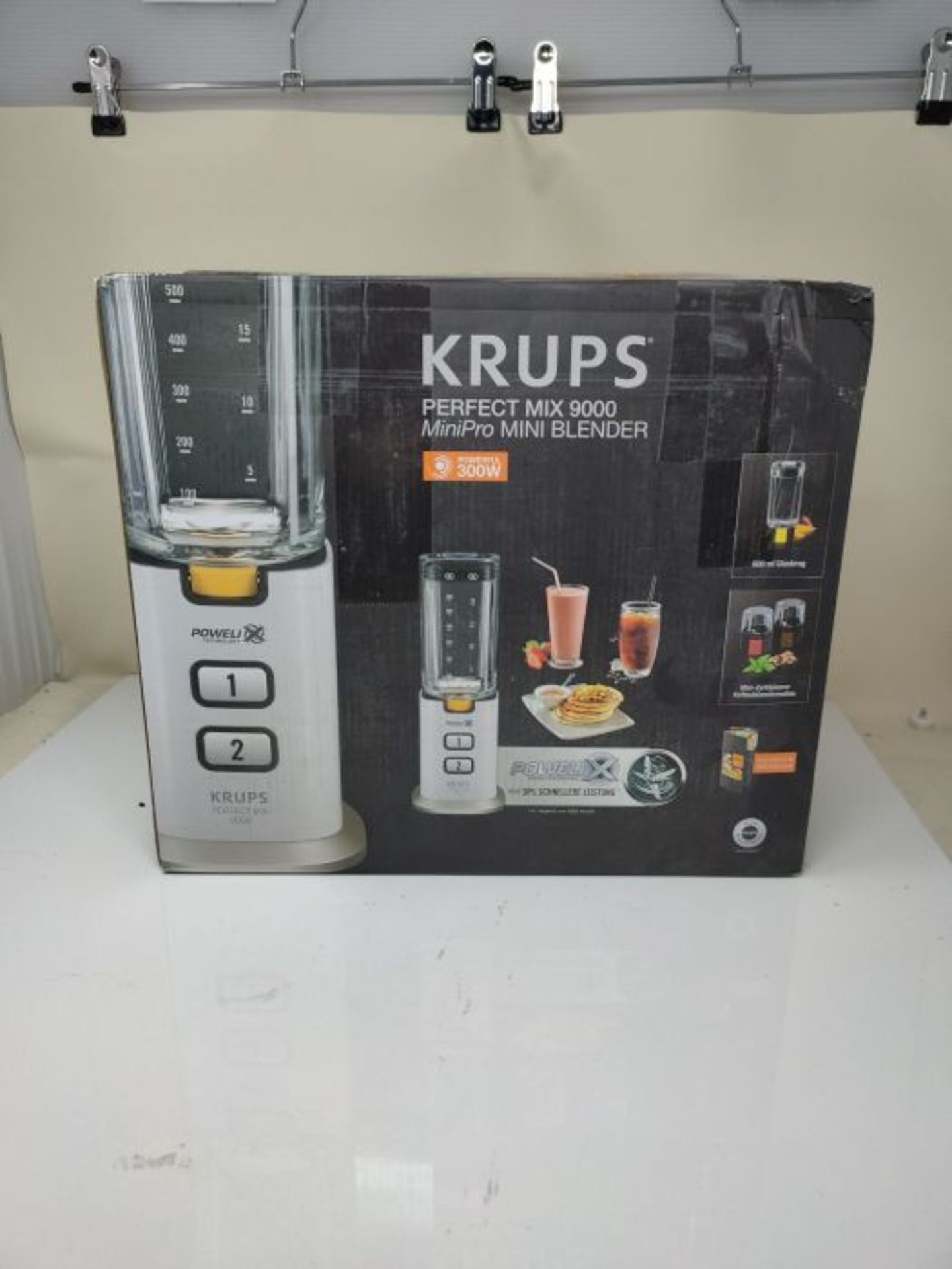 Krups Perfect Mix 9000 - mixers (Black, Stainless steel, Transparent, White, Stainless - Image 2 of 3