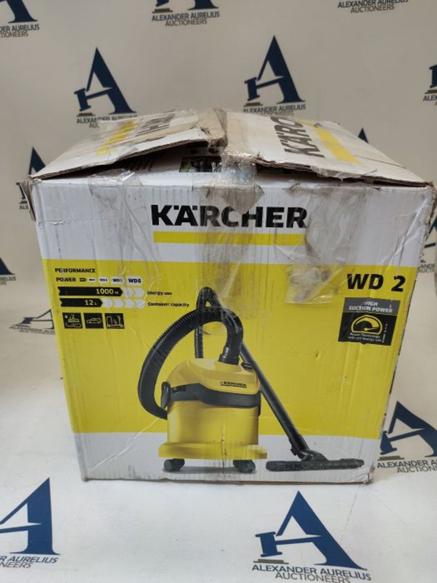 RRP £50.00 Kärcher WD 2 Multi-Purpose Vacuum Cleaner - Image 2 of 3