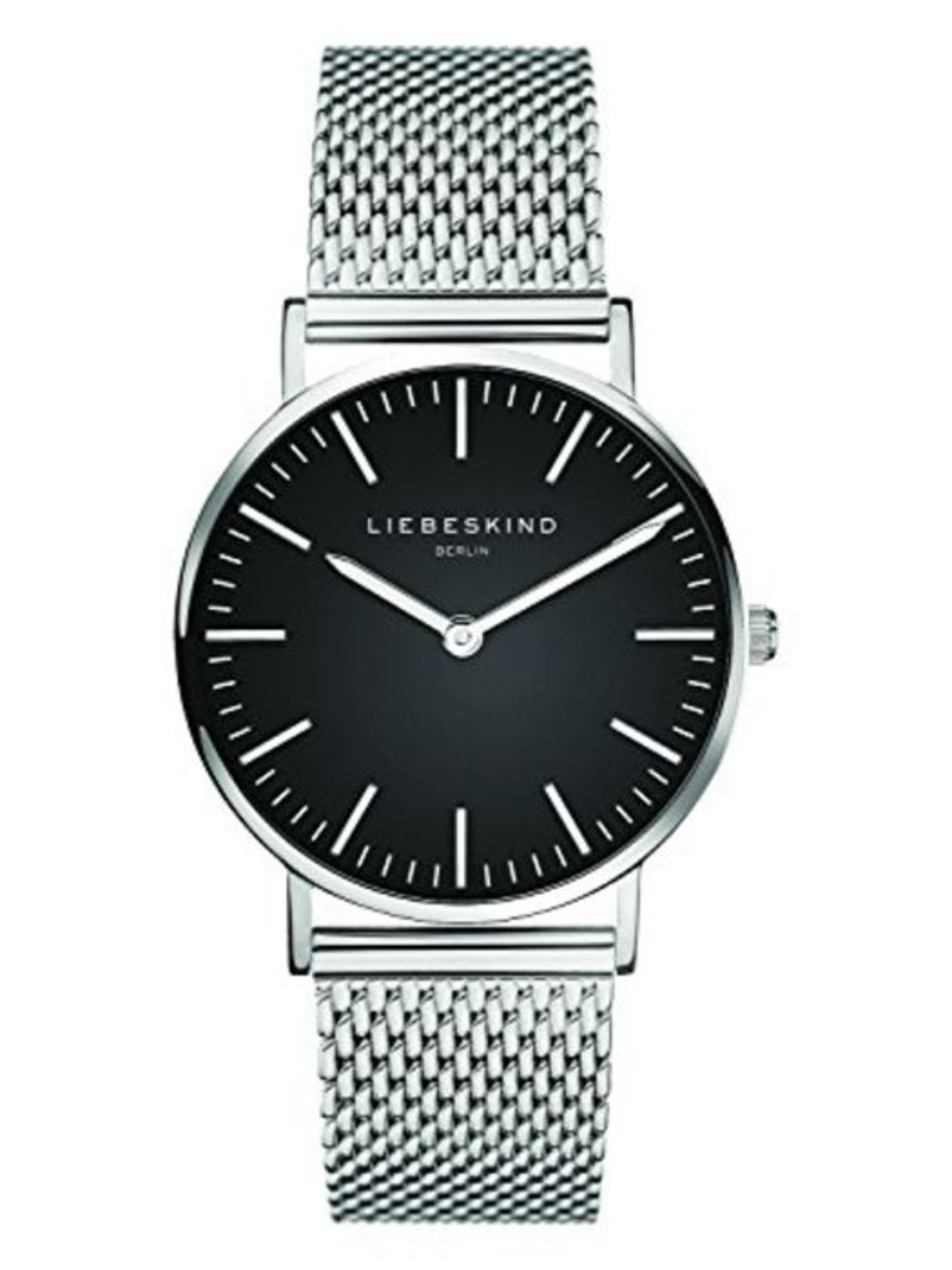 RRP £80.00 Liebeskind Berlin Damen Analog Quarz Armbanduhr mit Edelstahlarmband LT-0096-MQ