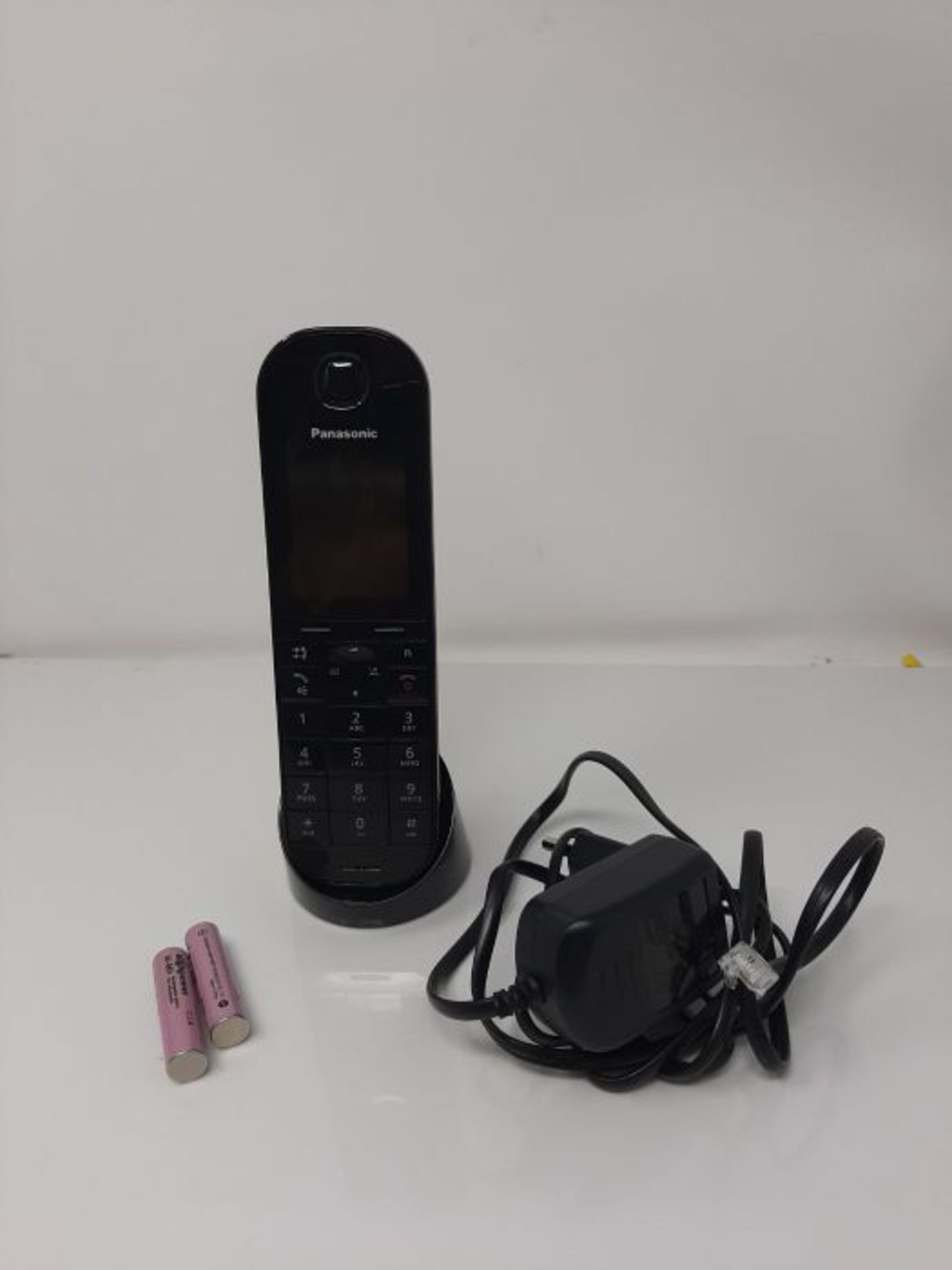 Panasonic KX-TGQ400GB DECT IP-Telefon (schnurlos, CAT-iq 2.0 kompatibel, Freisprechmod - Image 3 of 3