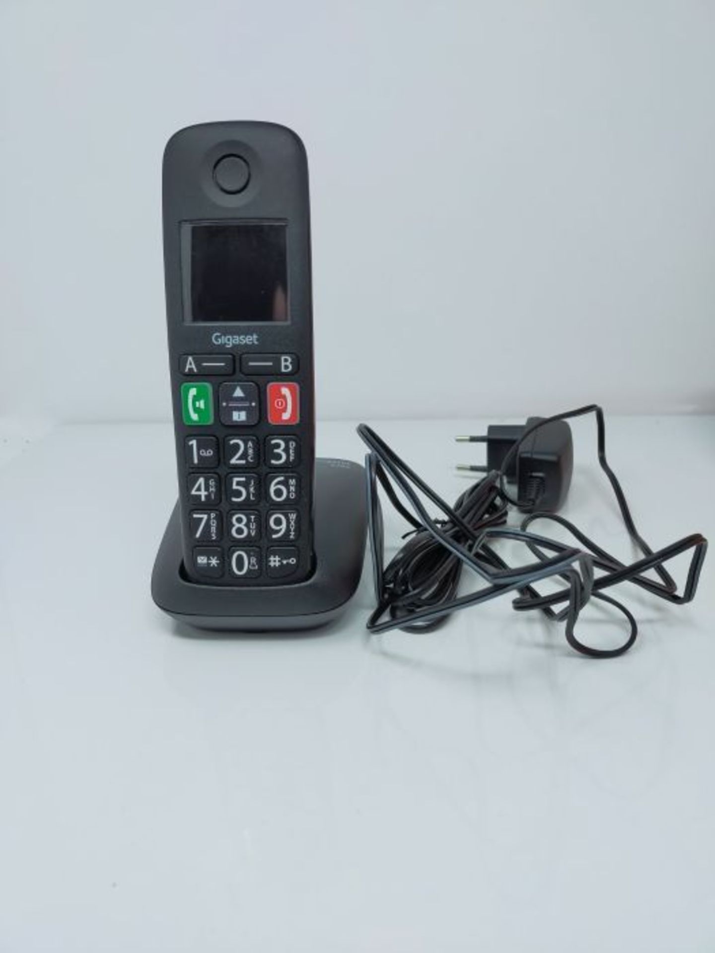 Gigaset E290 cordless phone with strong ringtones, big numbers and improved sound, qui - Image 3 of 3