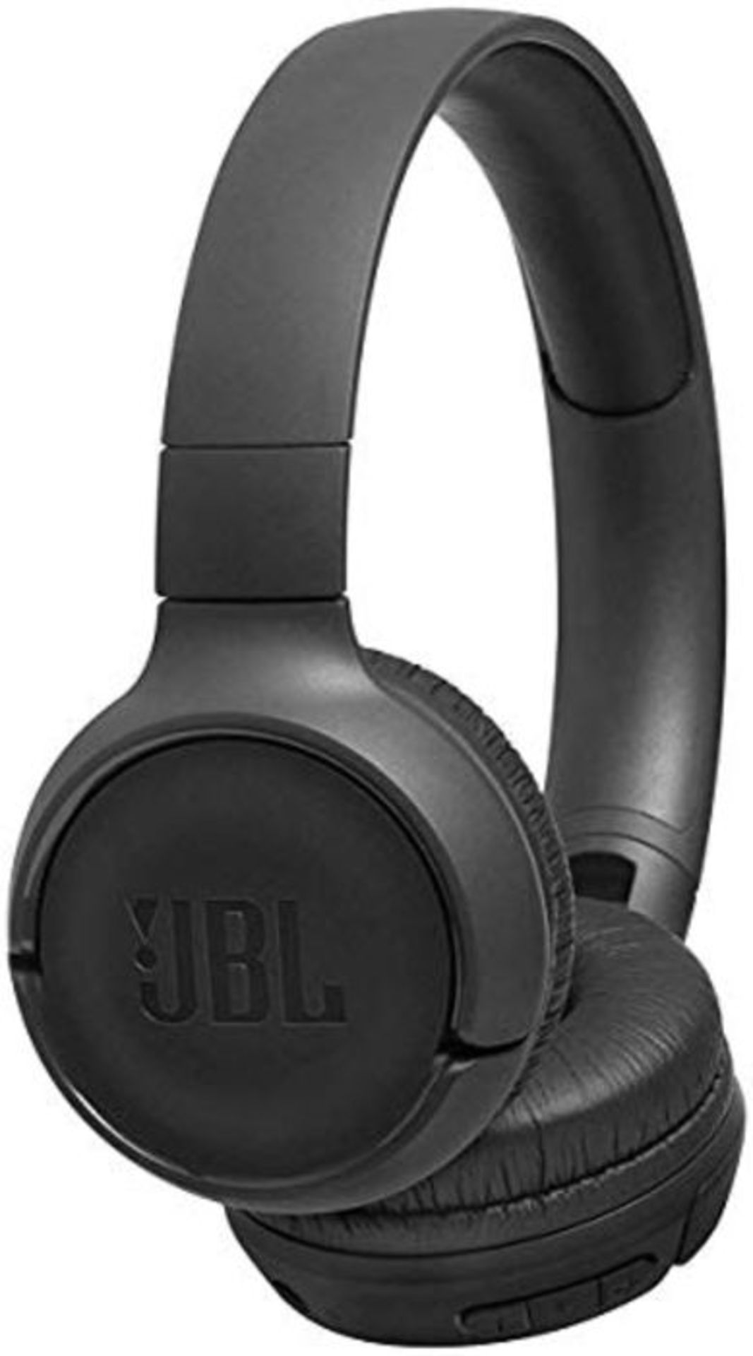 JBL T500BT in Black - Over Ear Bluetooth Wireless Headphones with Pure Bass Sound - He
