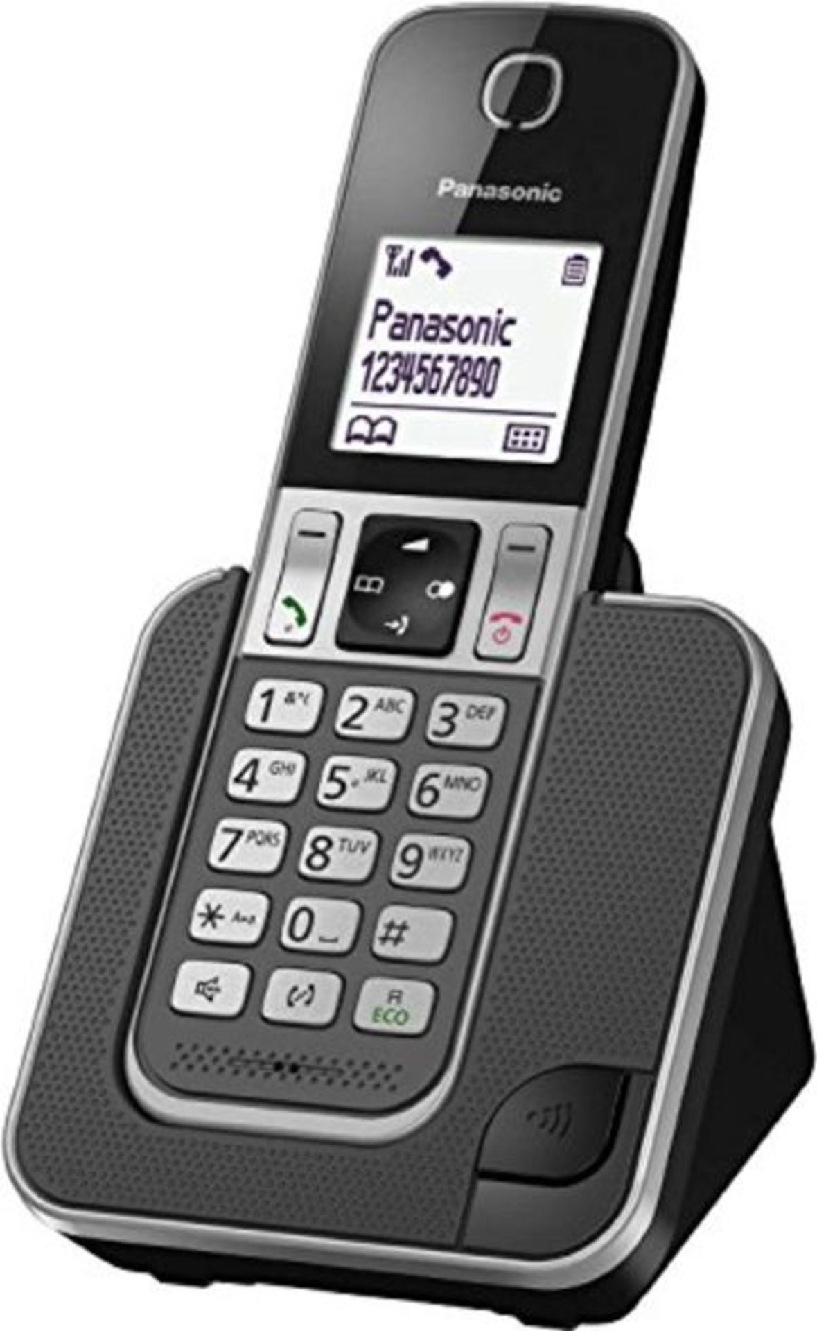 Panasonic KX-TGD310 DECT Anrufer-Identifikation Schwarz, Weiß Telefon - Telefone (DEC