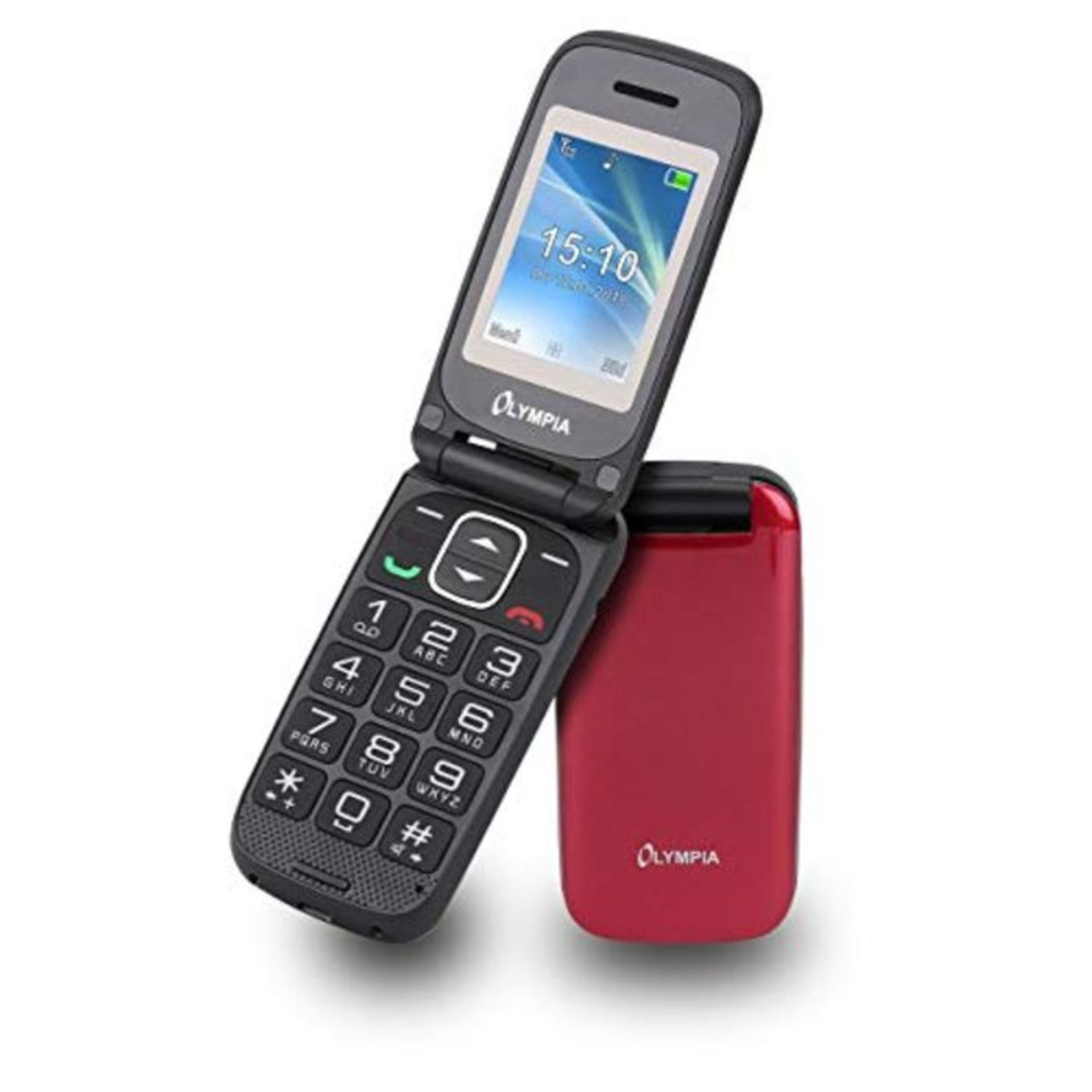 Olympia 2250 Classic Mini II Mobiltelefon Seniorenhandy Notruf (SOS) Taste groÃxe W?