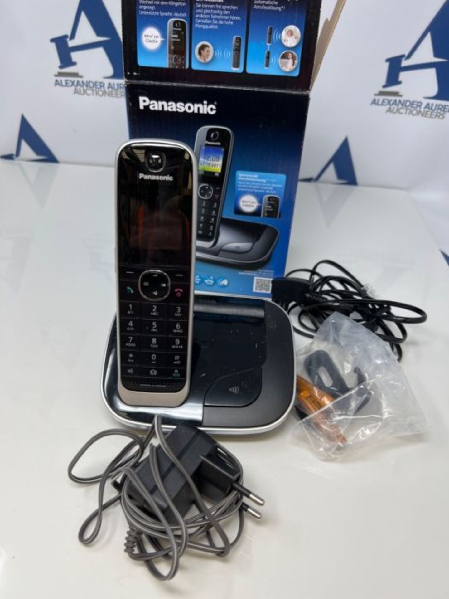 Panasonic KX-TGJ310 - telephones (DECT, Desk, Black, TFT, AAA, Polyphonic) - Image 3 of 3