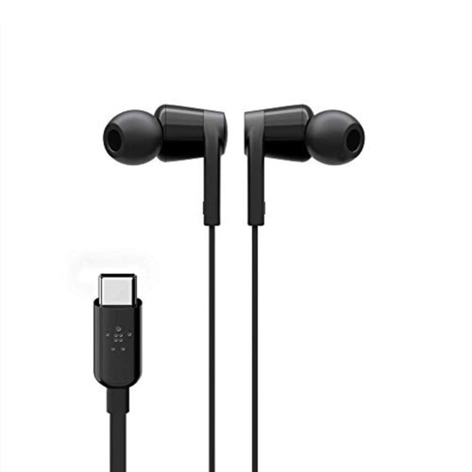 [CRACKED] Belkin RockStar USB-C Headphones for Samsung Galaxy Note10, Note10+, S10, S1