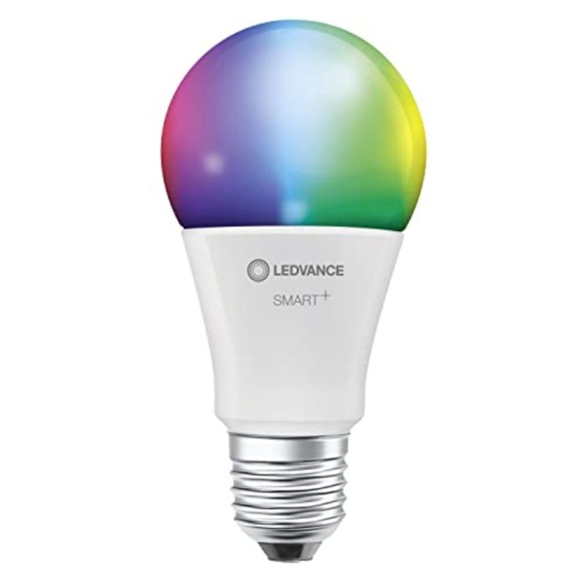 LEDVANCE Smarte LED-Lampe mit WiFi Technologie, Sockel E27, Dimmbar, Lichtfarbe Ã¤nd