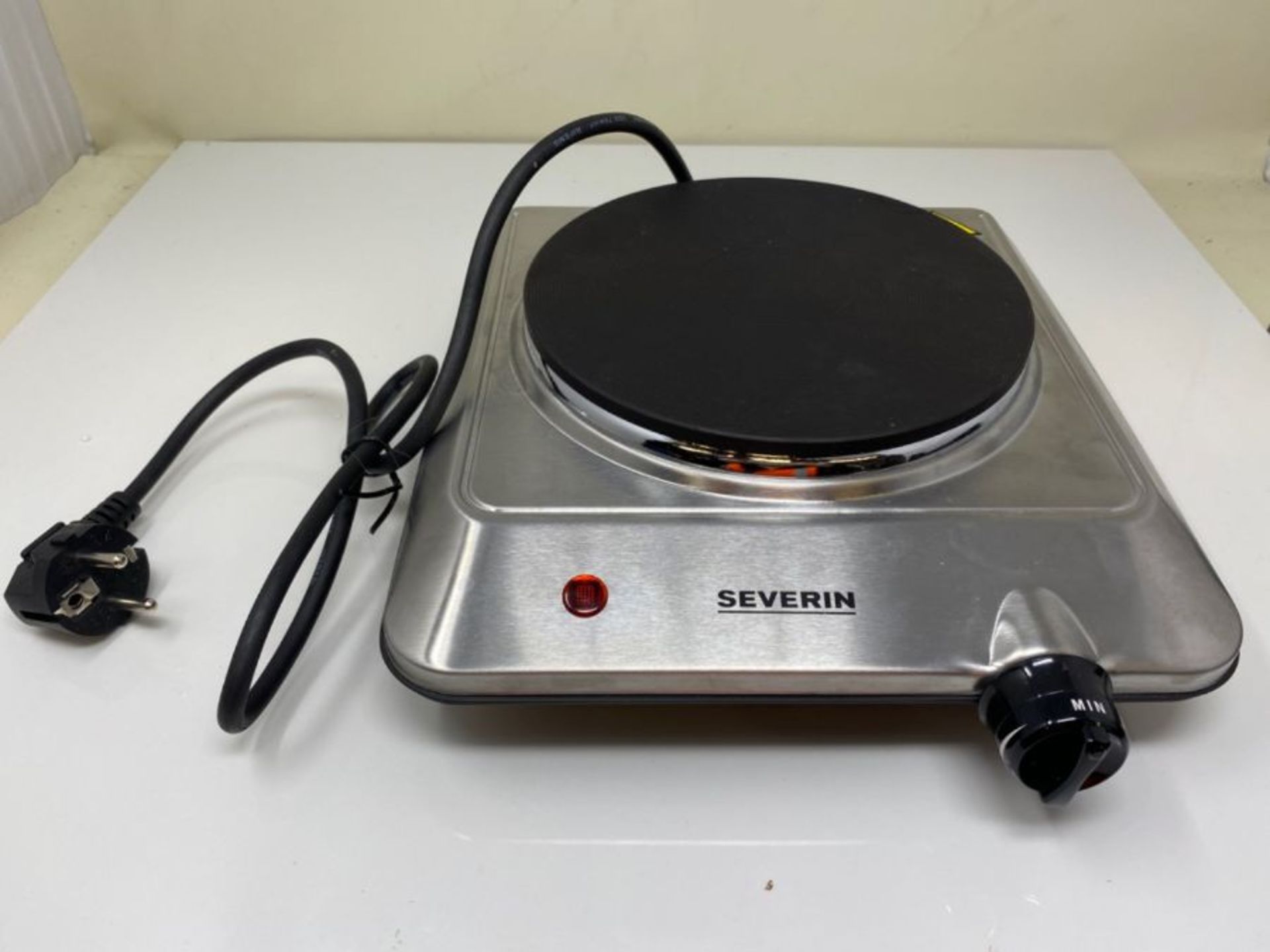 Severin Table Stove with 1500 W of Power KP 1092, Stainless Steel - Image 3 of 3
