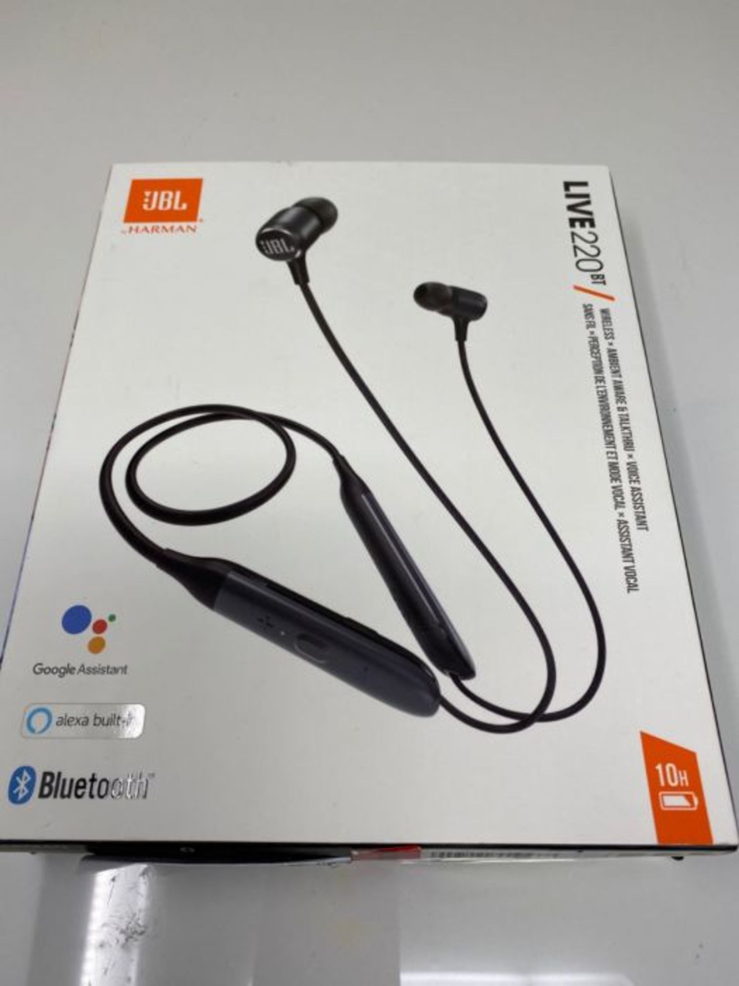 JBL LIVE 220BT Wireless In-Ear Headphones with Alexa built-in, Google Assistant and Bl - Image 2 of 3