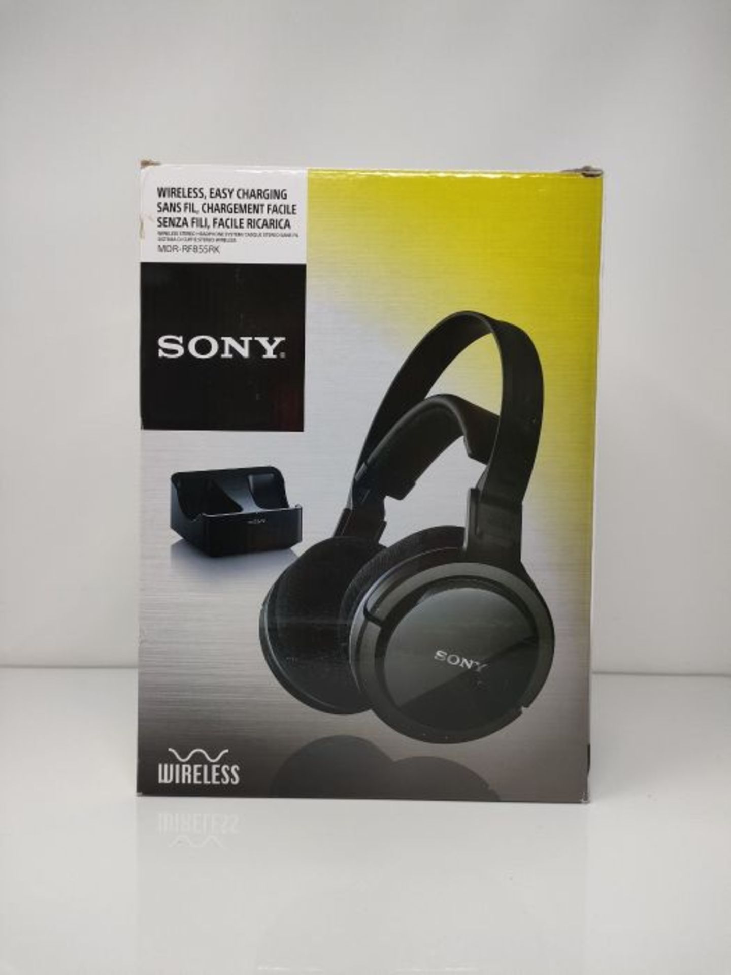 RRP £59.00 Sony MDR-RF855RK Home Entertainment-KopfhÃ¶rer (40mm Neodym)