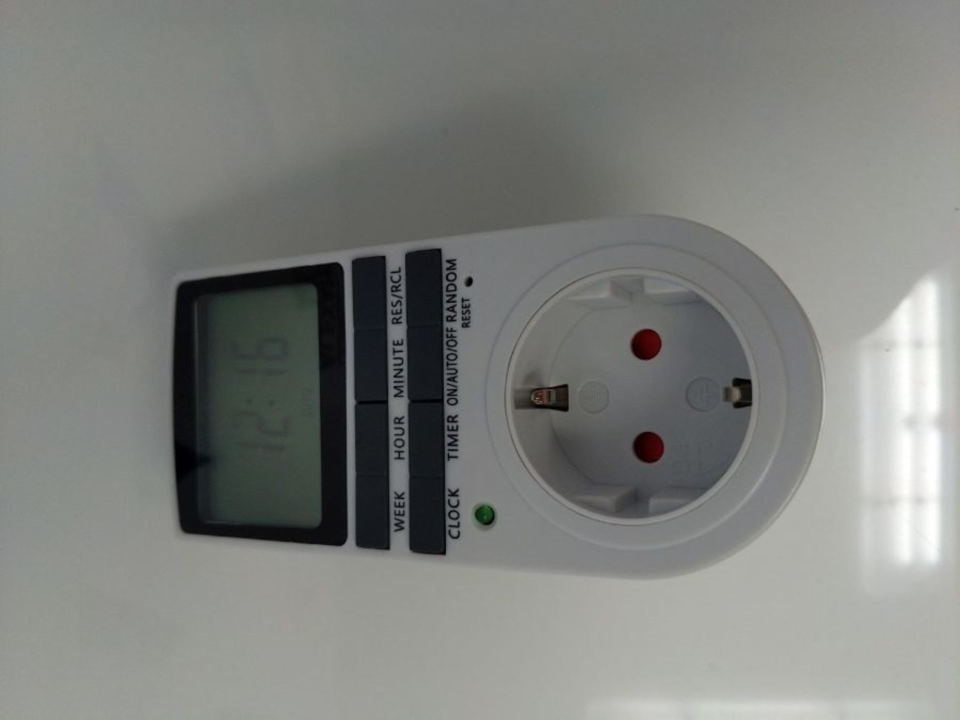 Csl-Computer Digital Timer With 2.1 Inch Lcd Display, 10 Configurable Programs, Backup - Image 3 of 3