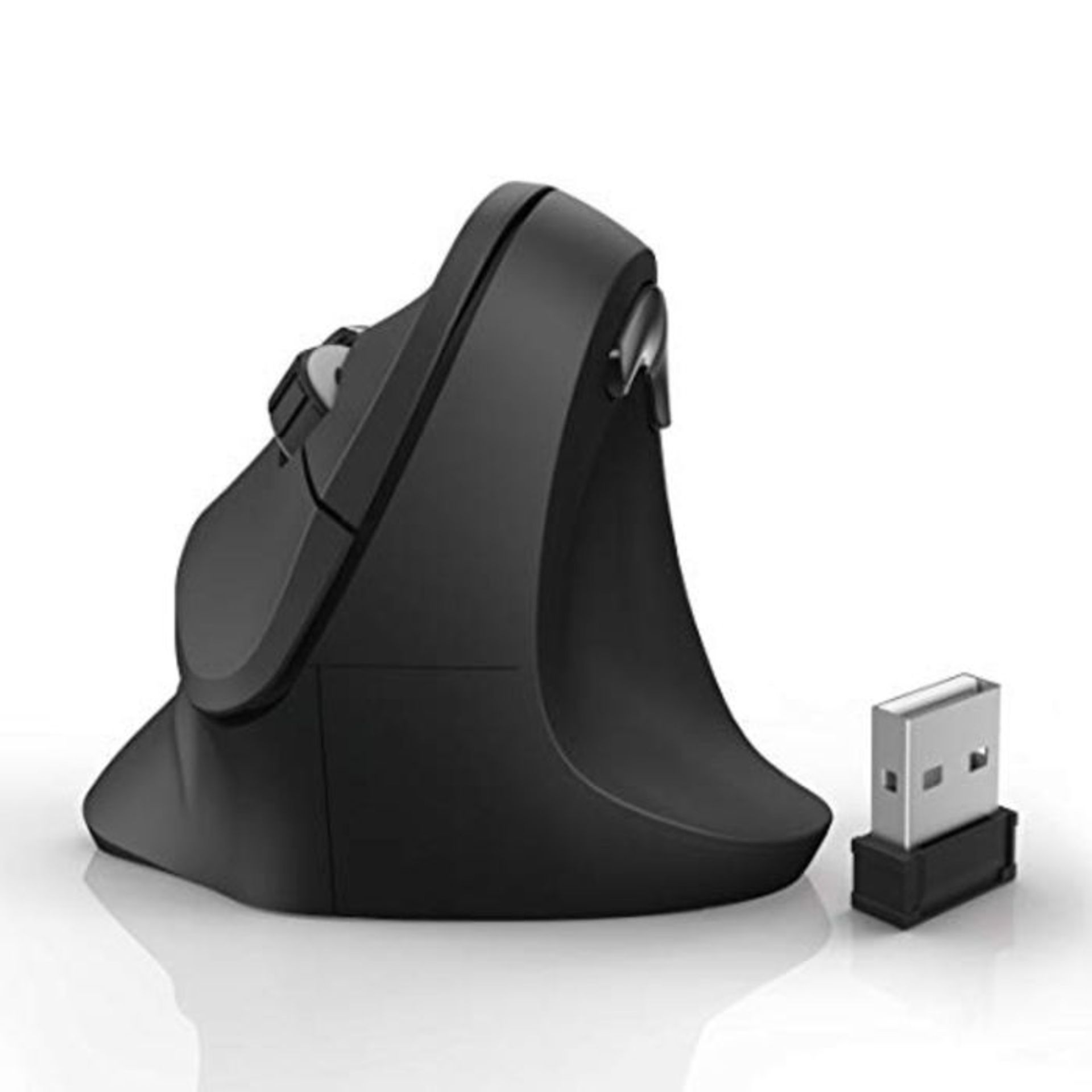 Hama 182699 | 1800 DPI | USB Wireless Ergonomic Mouse | Black