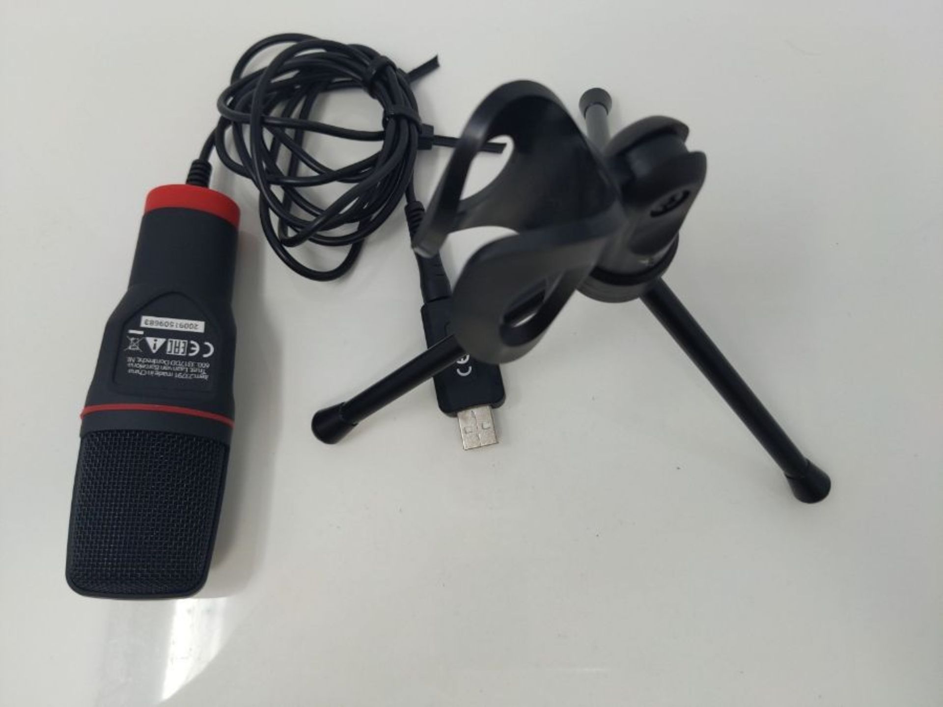 Trust Gaming GXT 212 Mico Microfono USB PC, Connessioni da 3.5 mm e USB, Treppiede con - Image 2 of 2