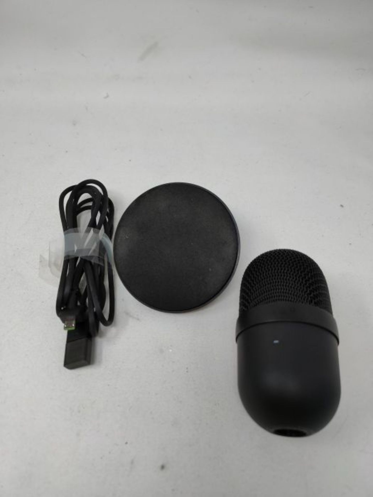 RRP £59.00 Razer Seiren Mini - USB Microfono a condensatore da streaming ultra-compatto (Schema d - Image 3 of 3