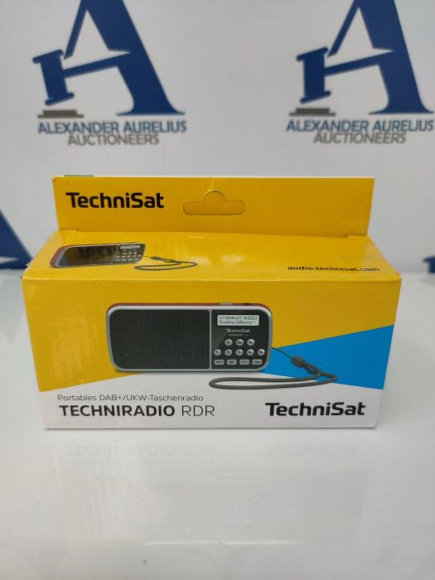 TechniSat TECHNIRADIO RDR - Portable DAB+/FM Radio (LCD Display, Favourite Memory, Dir