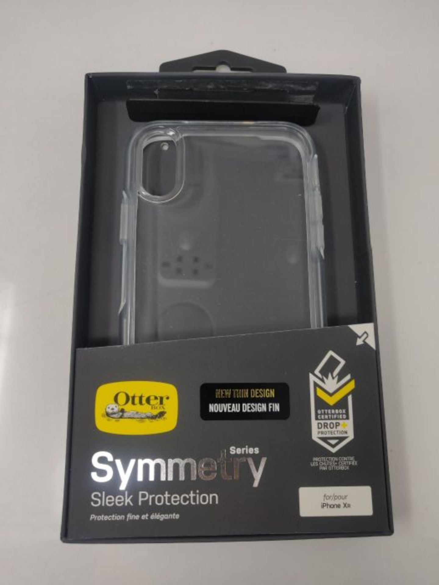OtterBox (77-59900) SYMMETRY CLEAR SERIES, Clear Confidence for iPhone XR - CLEAR - Image 2 of 3