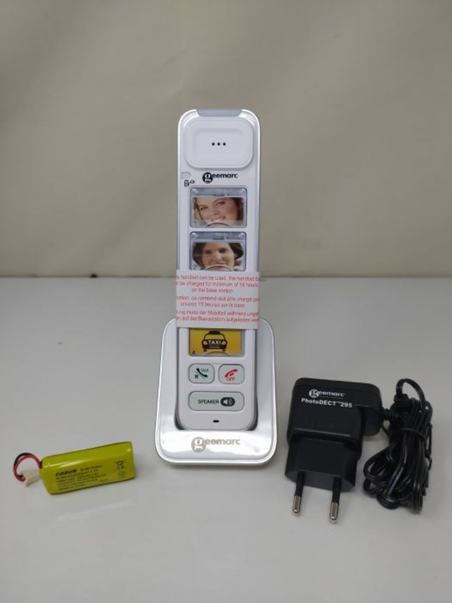 Geemarc PHOTODECT 295 - extra extra handset - white - Image 3 of 3