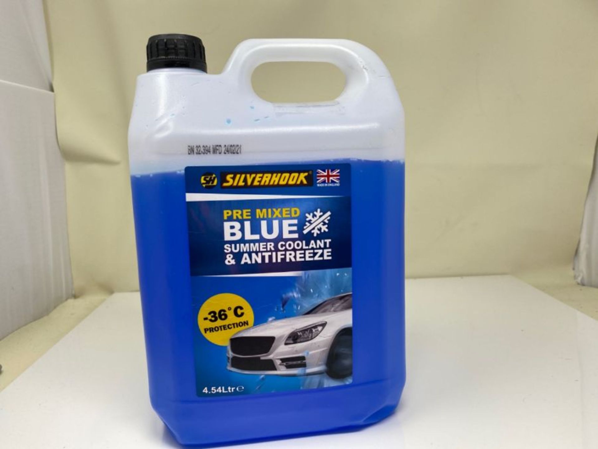 Silverhook SHB4 Ready Mixed Blue Antifreeze, 4.54 Liter - Image 2 of 2