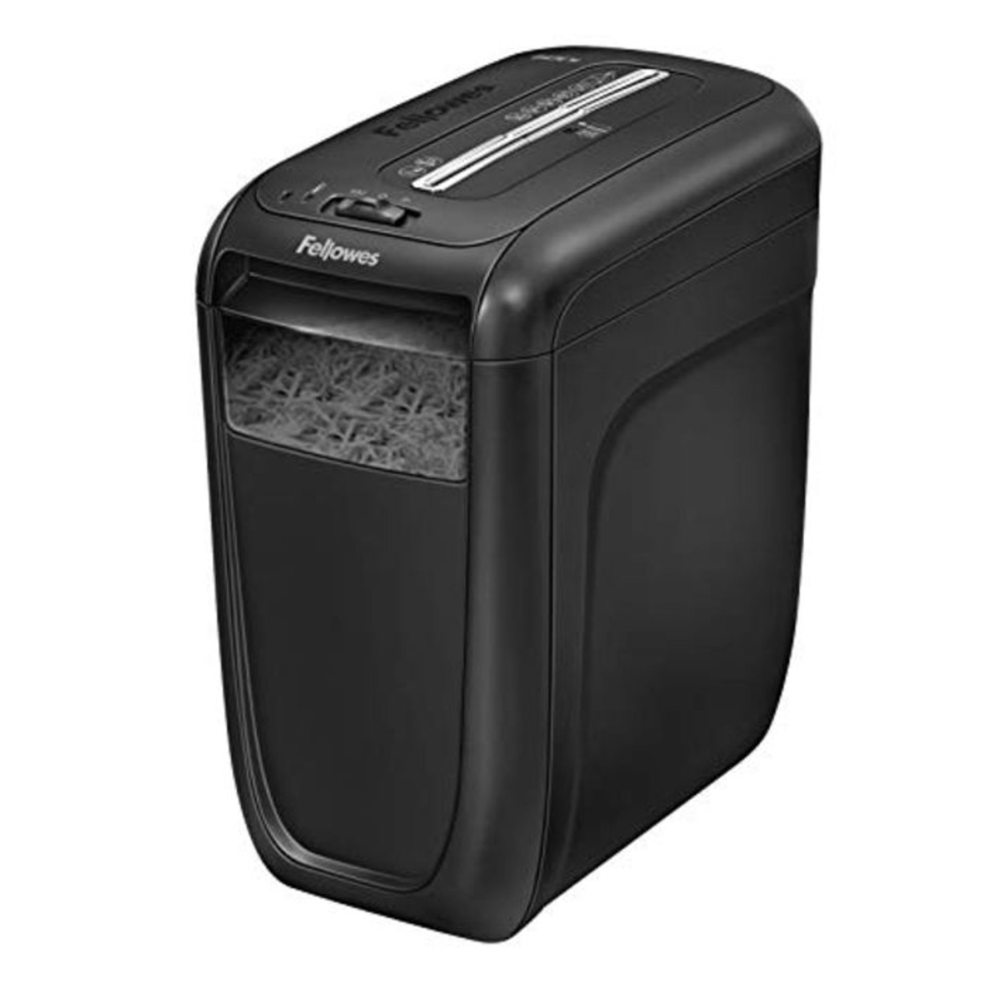 RRP £66.00 Fellowes 4606001 60Cs 10-Sheet Paper, Credit Card Shredder with Safety Features