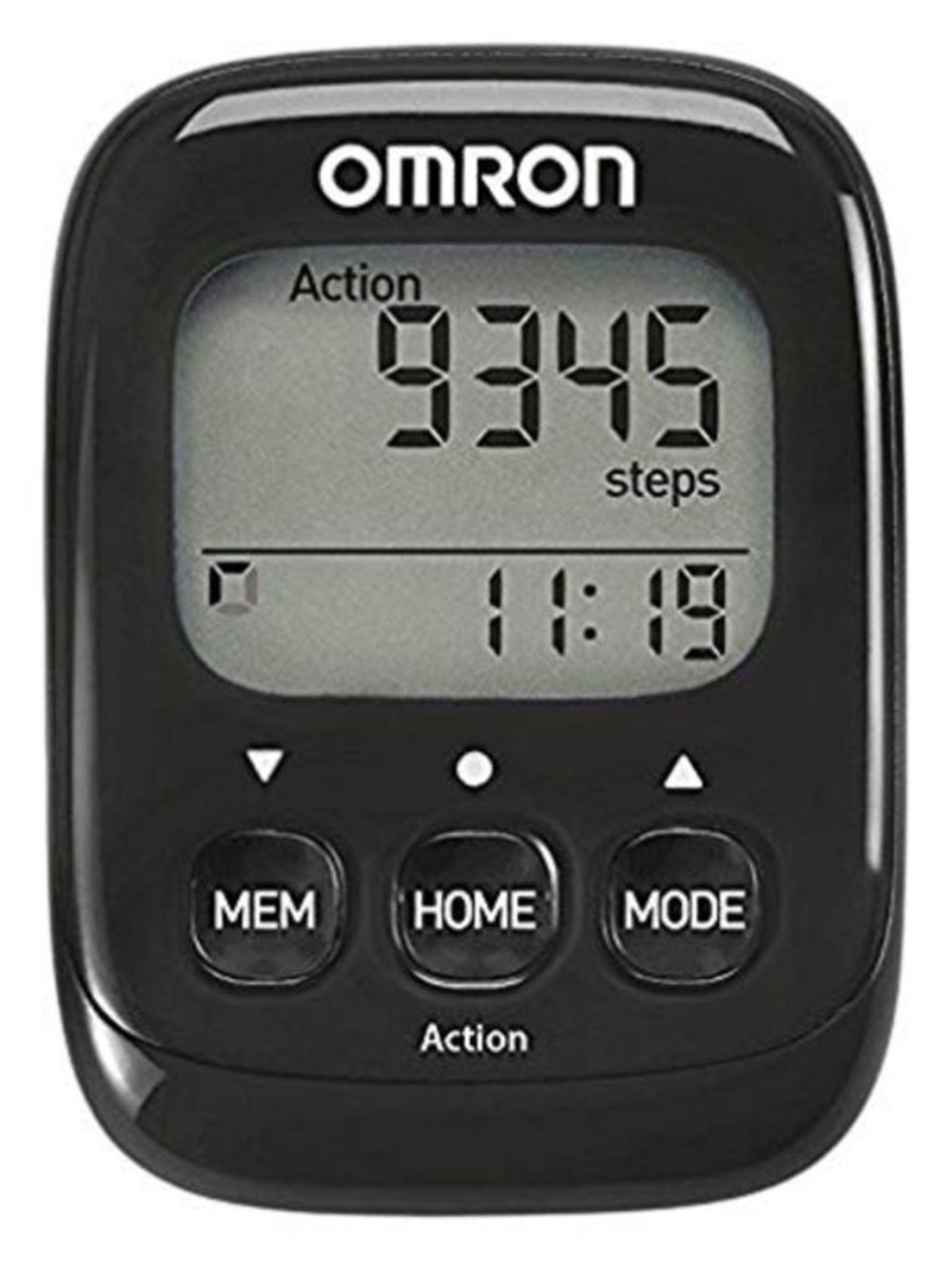 OMRON SchrittzÃ¤hler Walking Style IV mit prÃ¤zisem 3D Sensor zur Messung von Schr