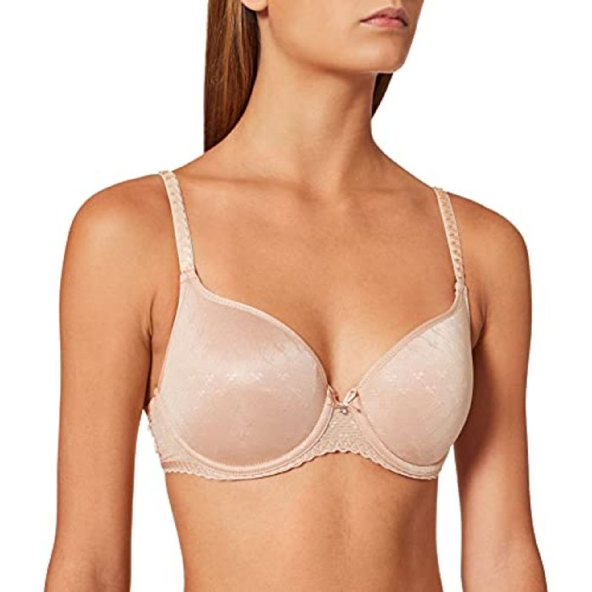 Chantelle DE Women's Courcelles T-Shirt Bra, Off-White (Nude Wu), 32C