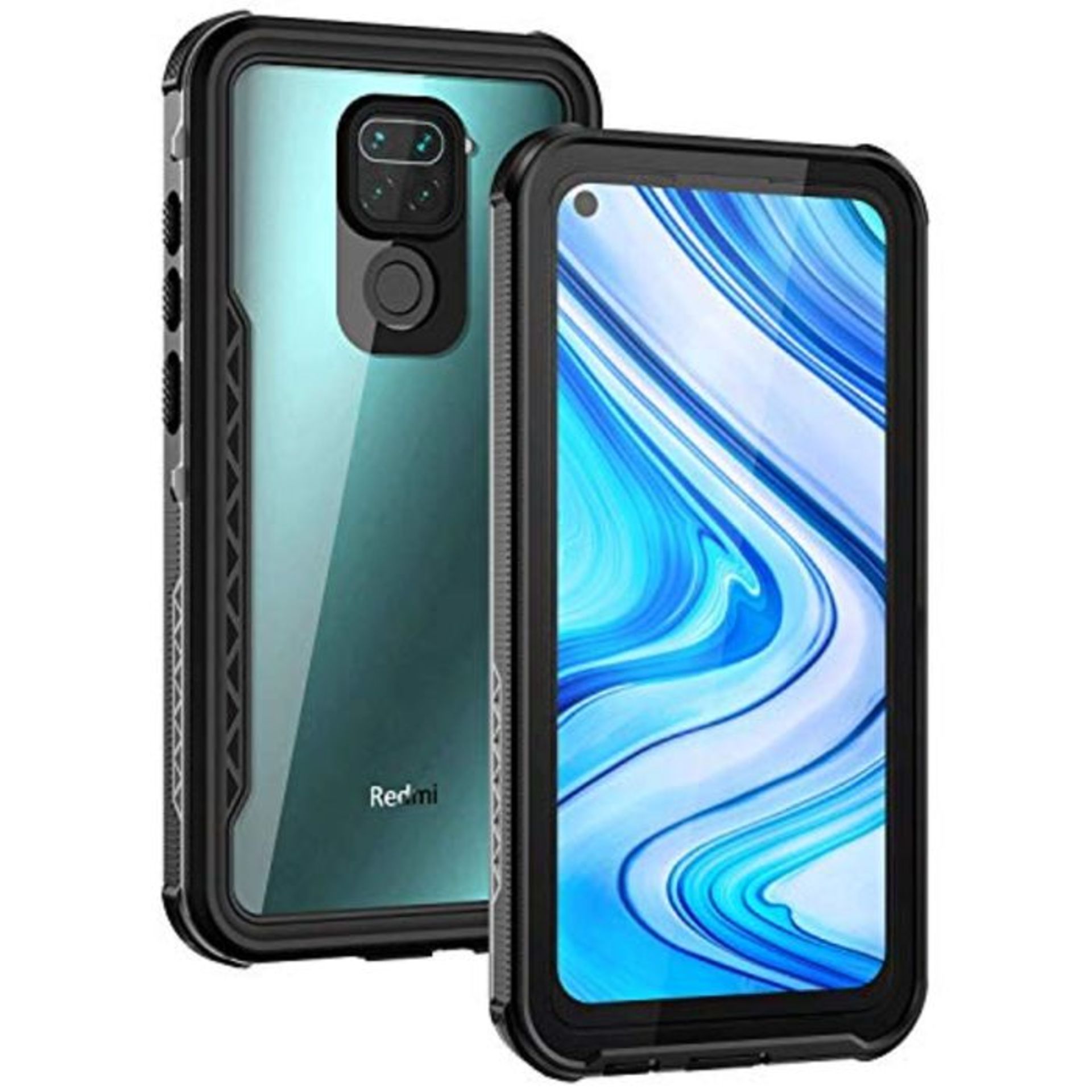 Focusor For Redmi Note 9 case, IP68 waterproof mobile phone case.