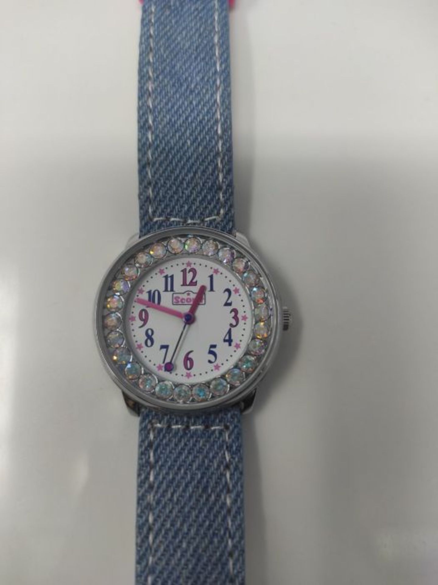 Scout Mdchen Analog Quarz Uhr mit Lederimitat Armband 280381008 - Image 3 of 3