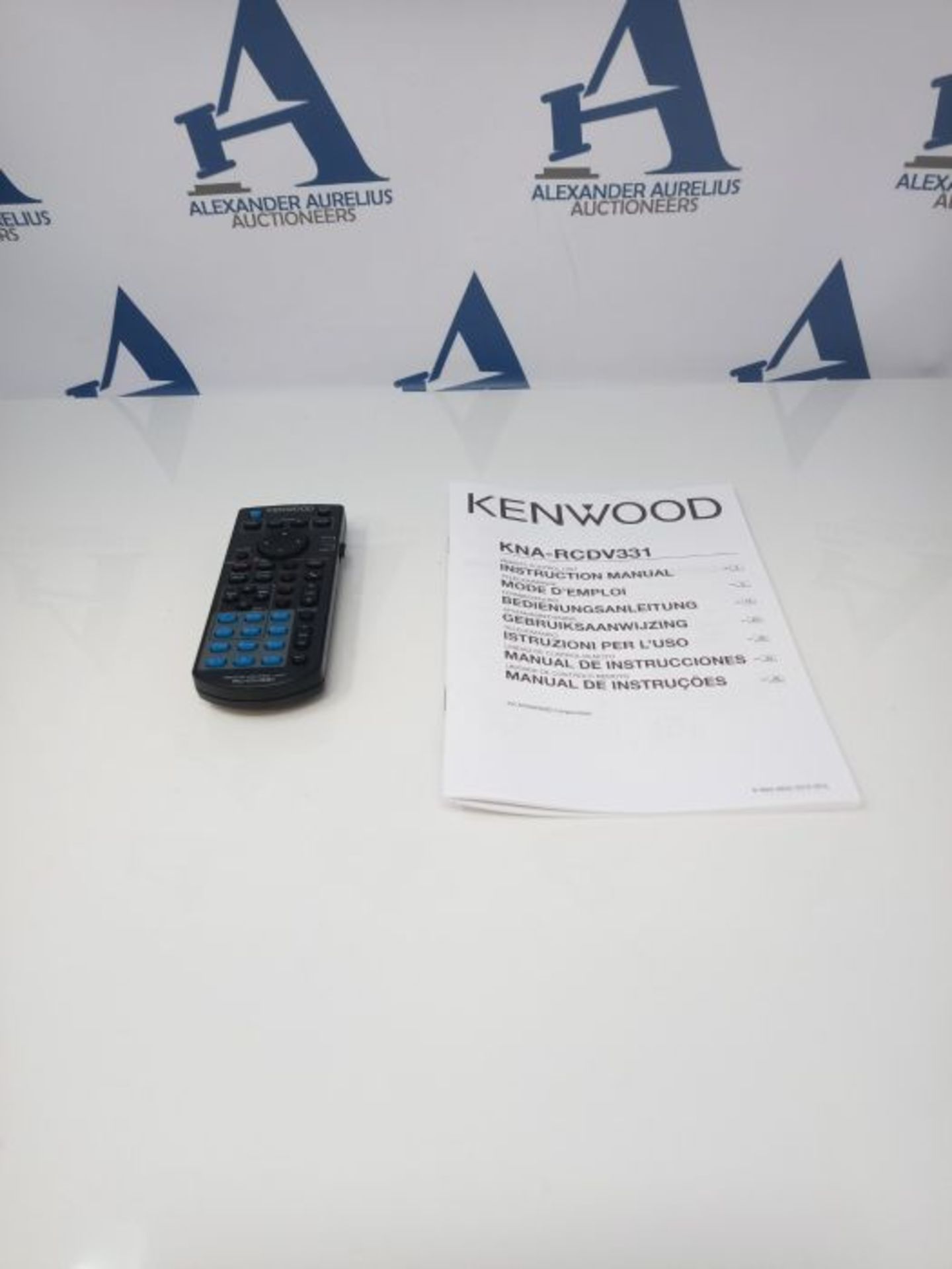 Kenwood KNA-RCDV 331 IR Remote Control Black - Image 2 of 2