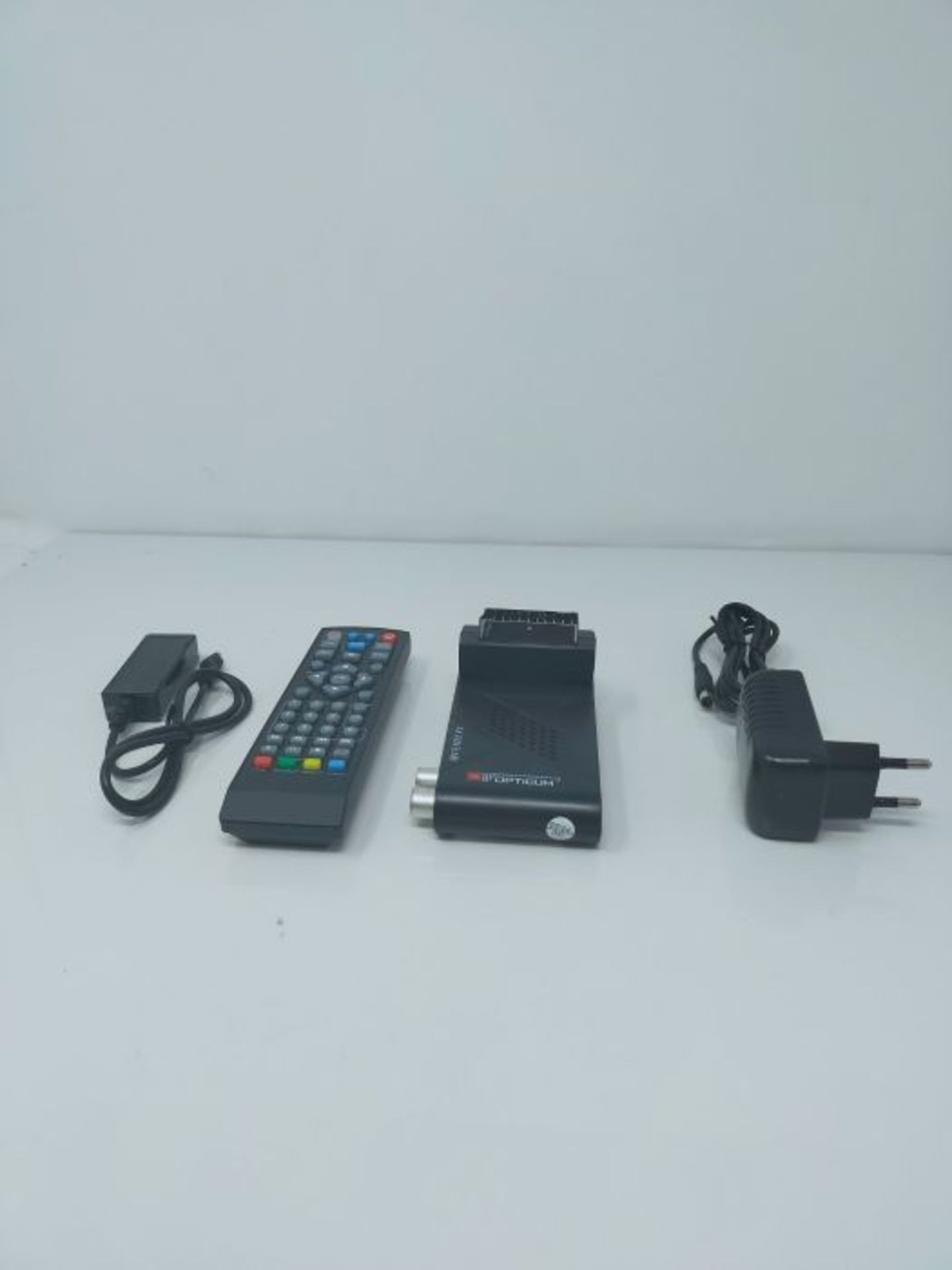 RED OPTICUM AX Lion 5 Air DVB-T2 H.265 Receiver with Recording Function - External IR - Image 2 of 2