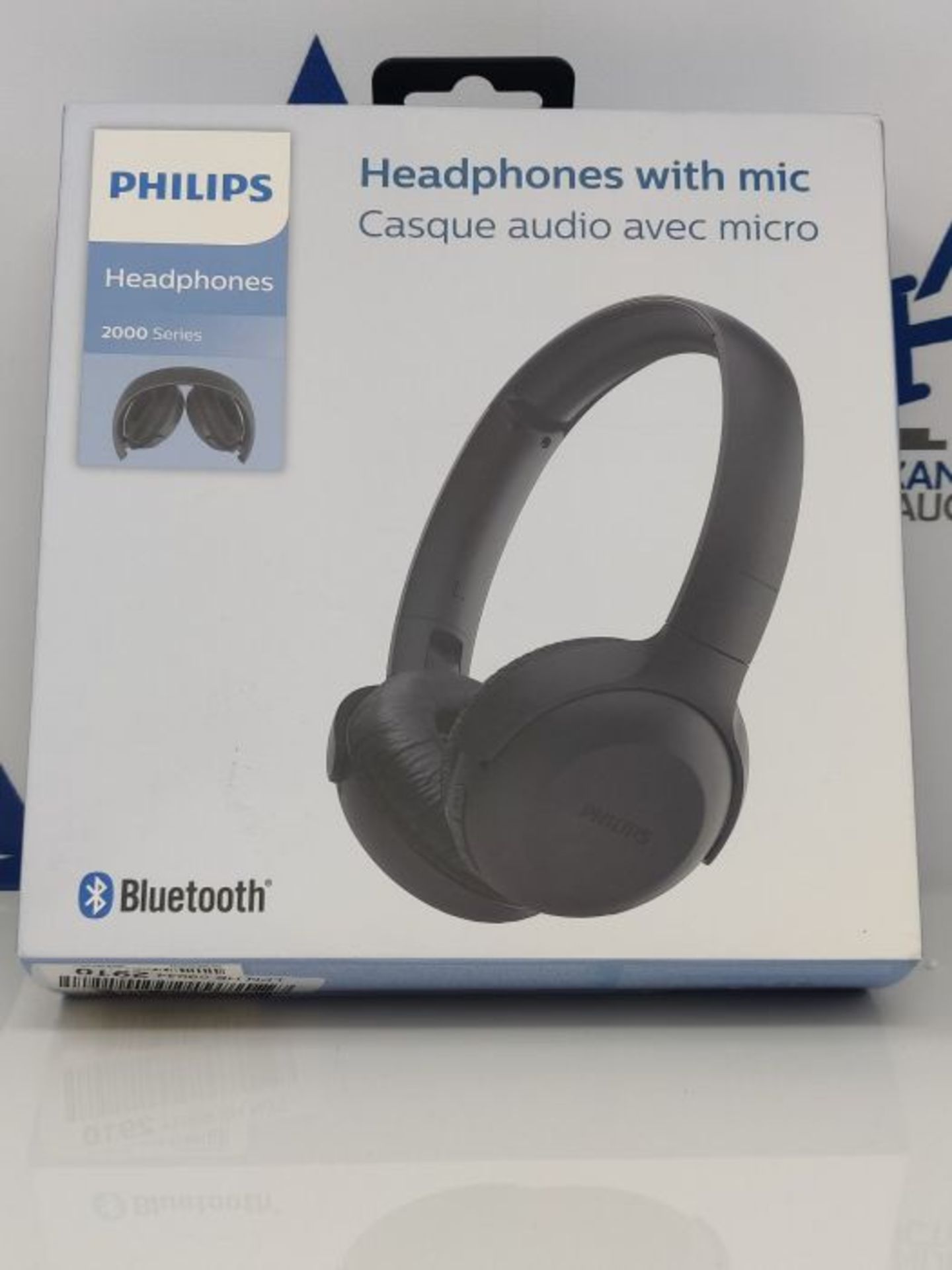 Philips Audio On Ear KopfhÃ¶rer UH202BK/00 Bluetooth On Ears (Kabellos, 15 Stunden A - Image 2 of 3