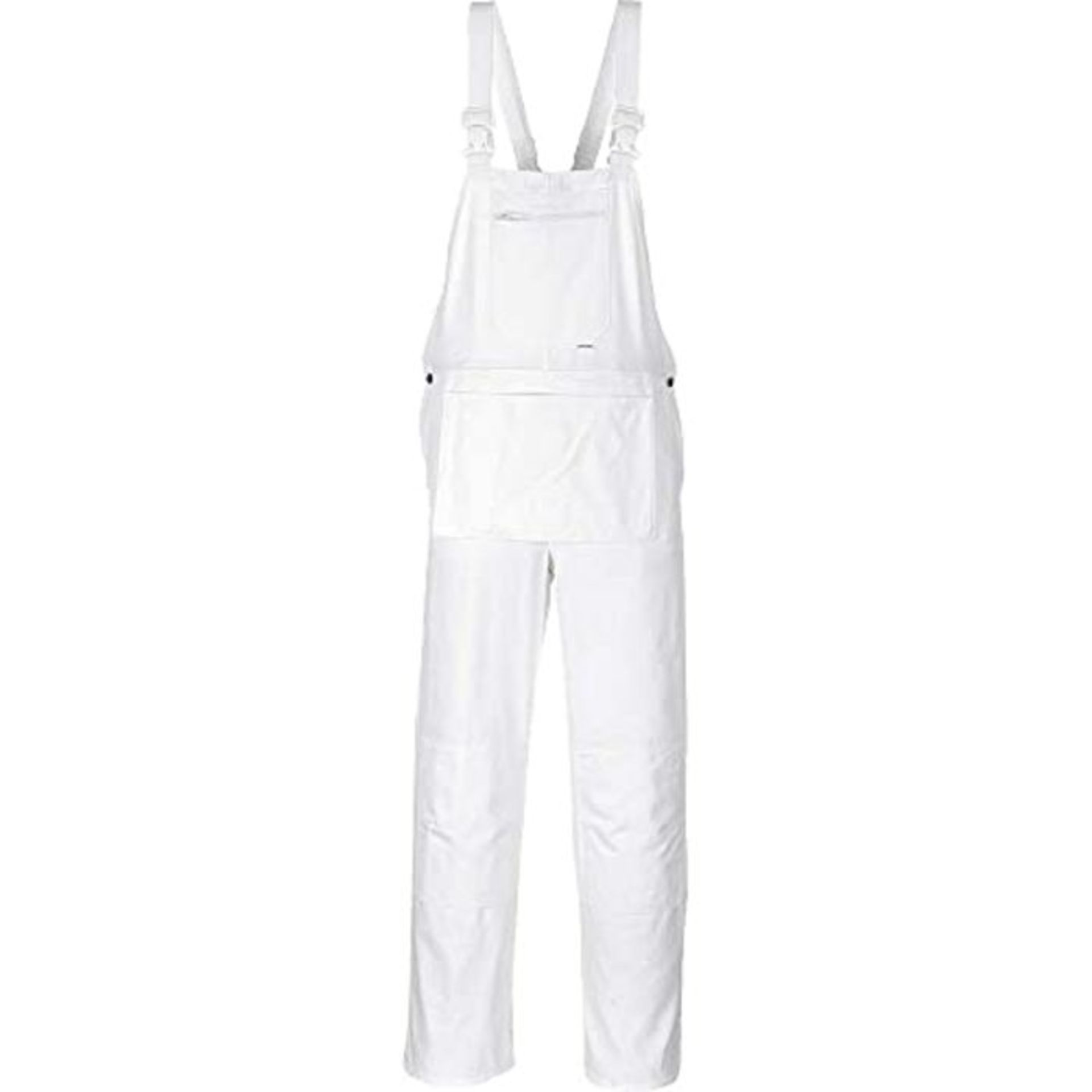 Portwest Bolton Painters Bib & Brace, Colour: White, Size: S, S810WHRS