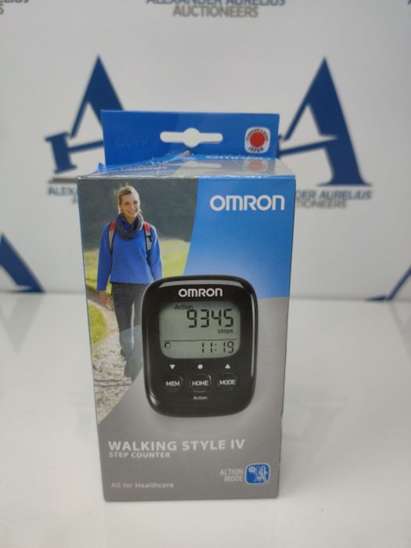 OMRON SchrittzÃ¤hler Walking Style IV mit prÃ¤zisem 3D Sensor zur Messung von Schr - Image 2 of 3