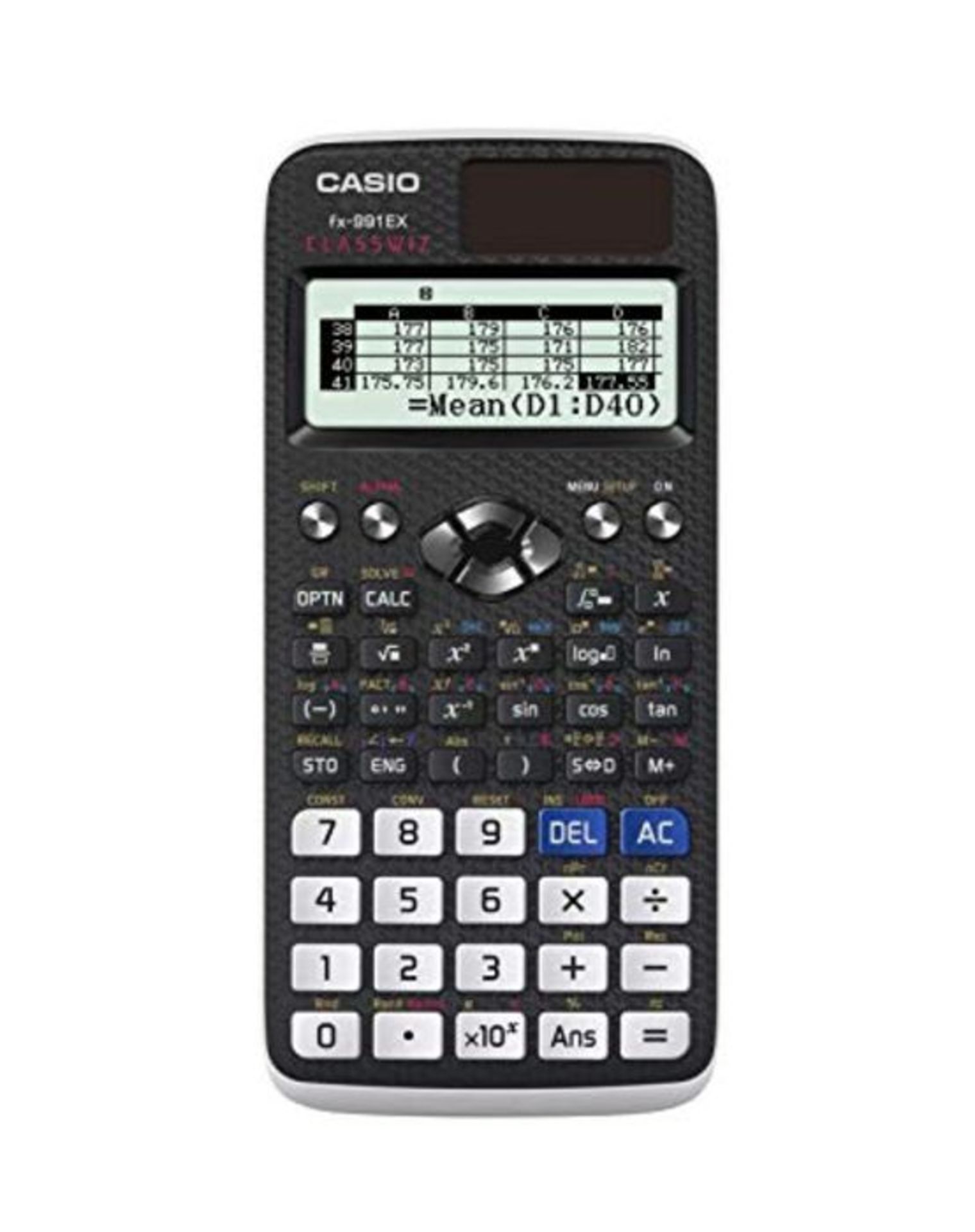 CASIO FX-991EX calcolatrice scientifica - 552 funzioni, doppia alimentazione