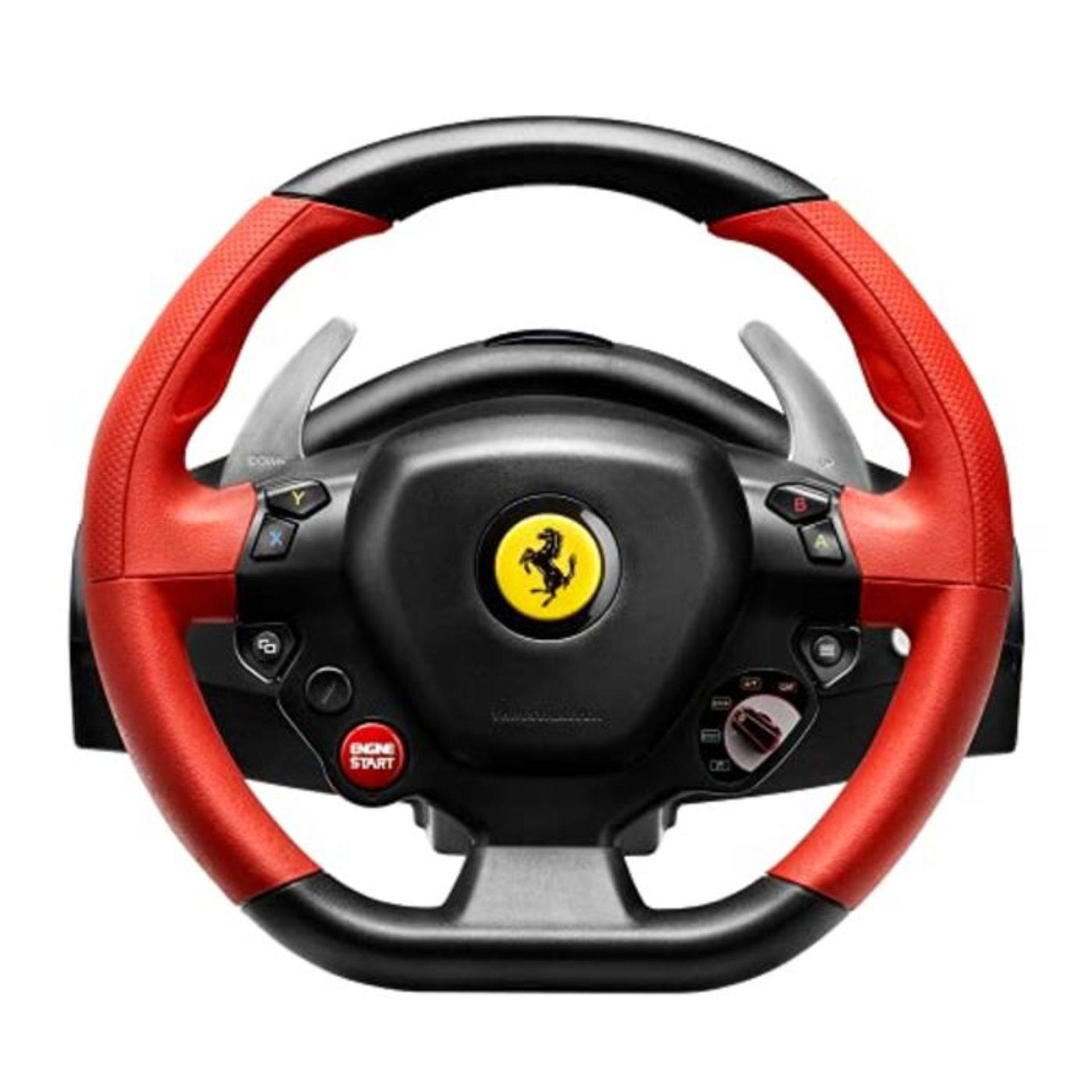 RRP £80.00 [INCOMPLETE] Thrustmaster Ferrari 458 Spider Racing Wheel - Wheel and 2 pedal set - co