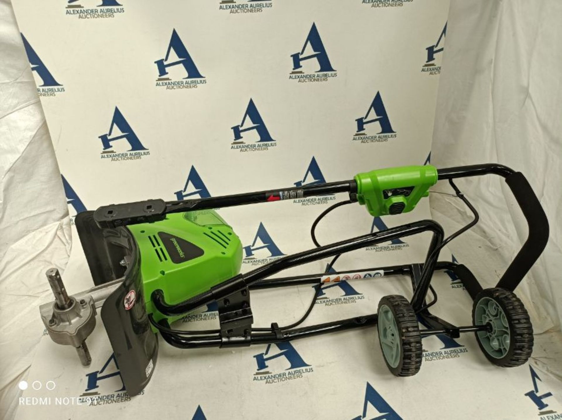 RRP £177.00 Greenworks battery-powered tiller G40TL (Li-Ion 40 V battery-powered tiller with speci - Image 2 of 3