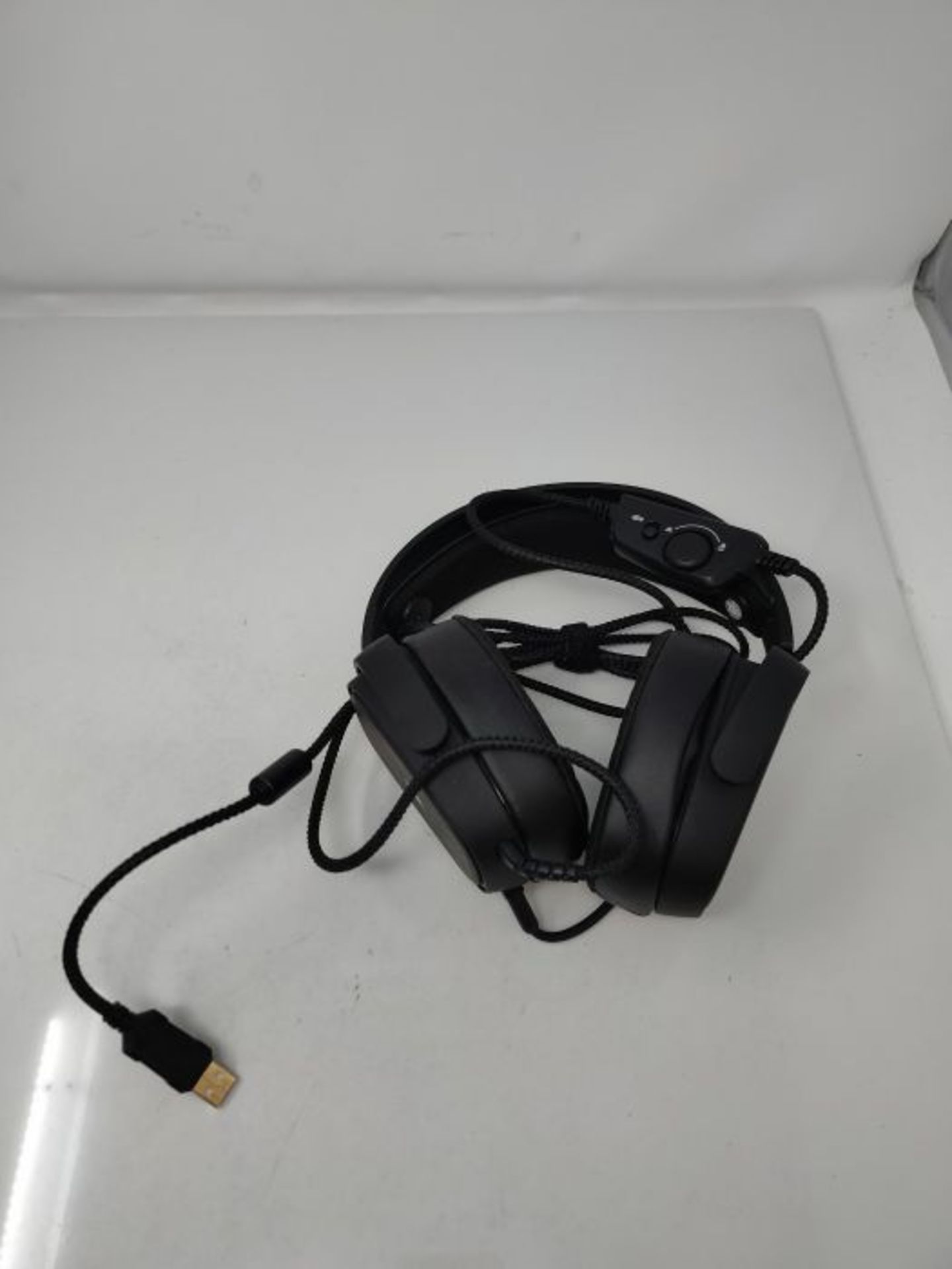 CSL - Titanwolf PC Headset 7.1 Virtuell Surround - 1,95 cm Kabel mit Stoffummantelung - Image 3 of 3