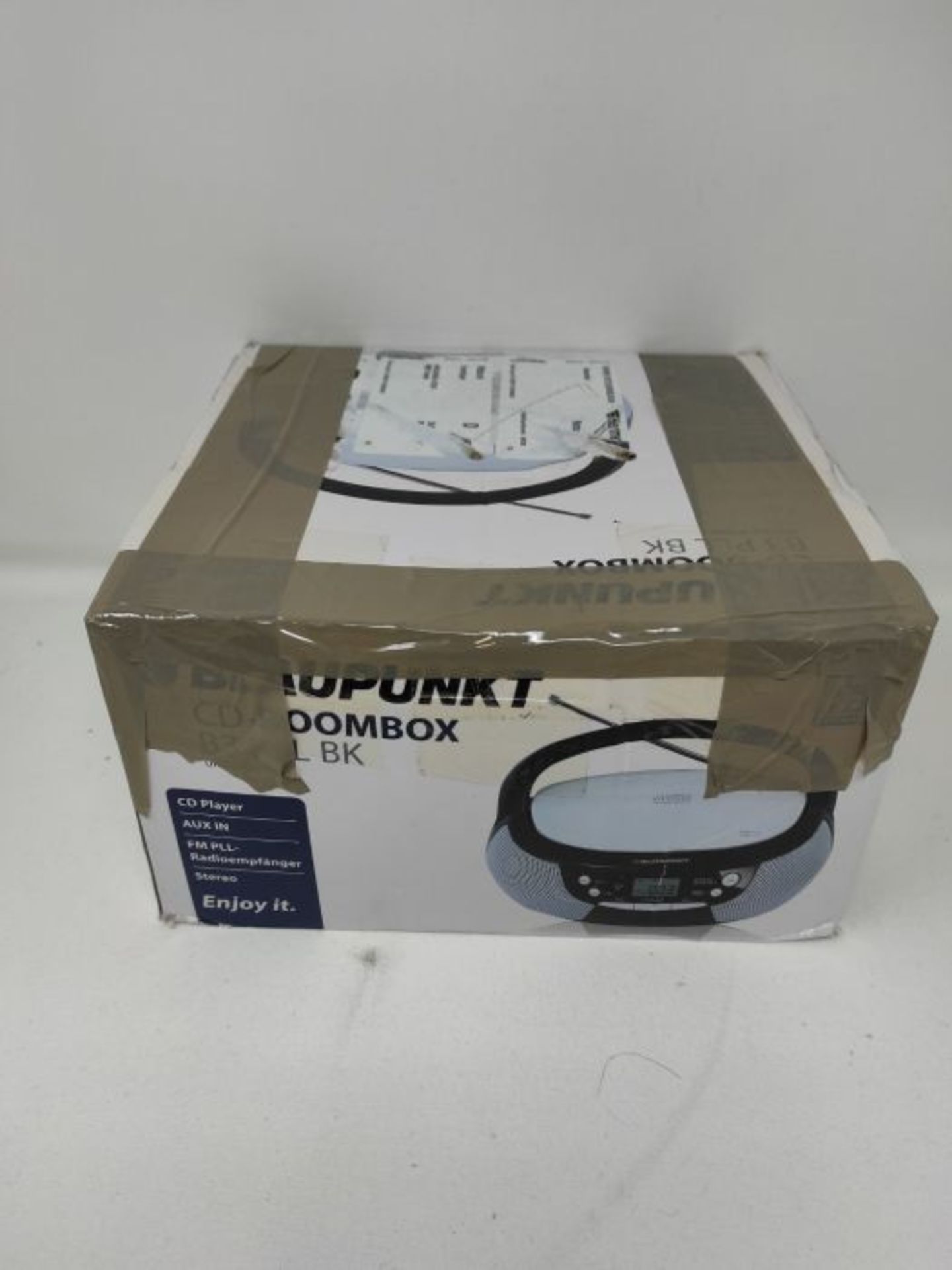 Blaupunkt B 3 PLL Boombox mit UKW PLL Radio, CD-Player, AUX IN, Stereo-Lautsprecher, L