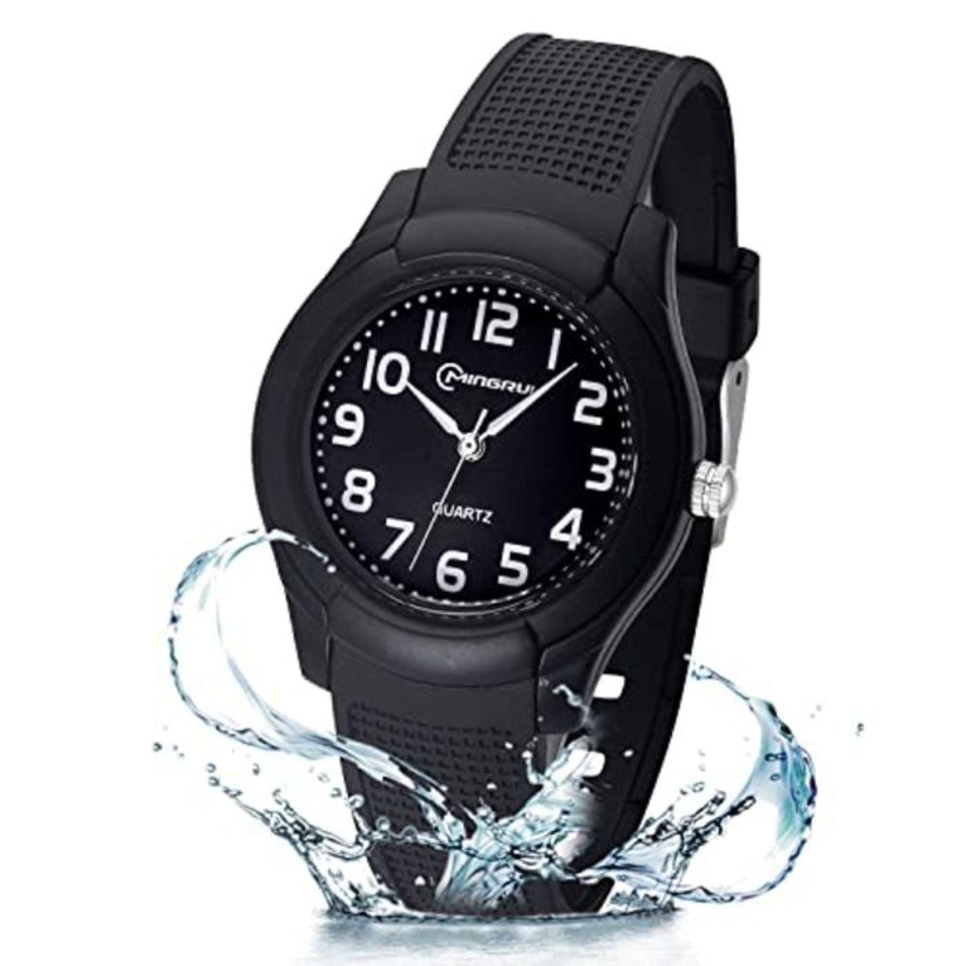 Kids Watches Girls Boys,Analog Waterproof Watch Easy To Read Time Soft Strap Wristwatc