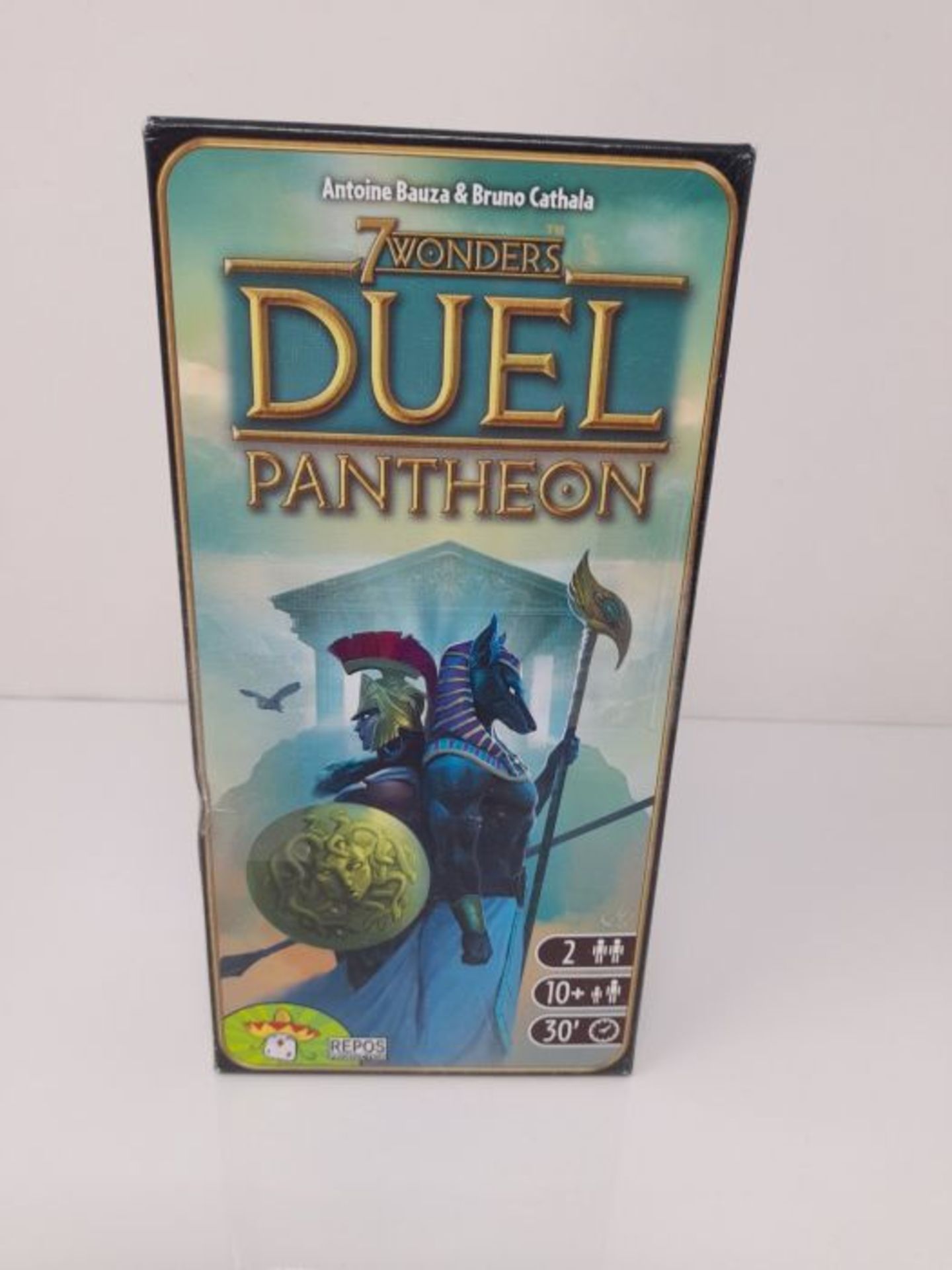 Asmodee , - 7 Wonders Duel: Pantheon, espansione del gioco da tavolo, edizione in ital