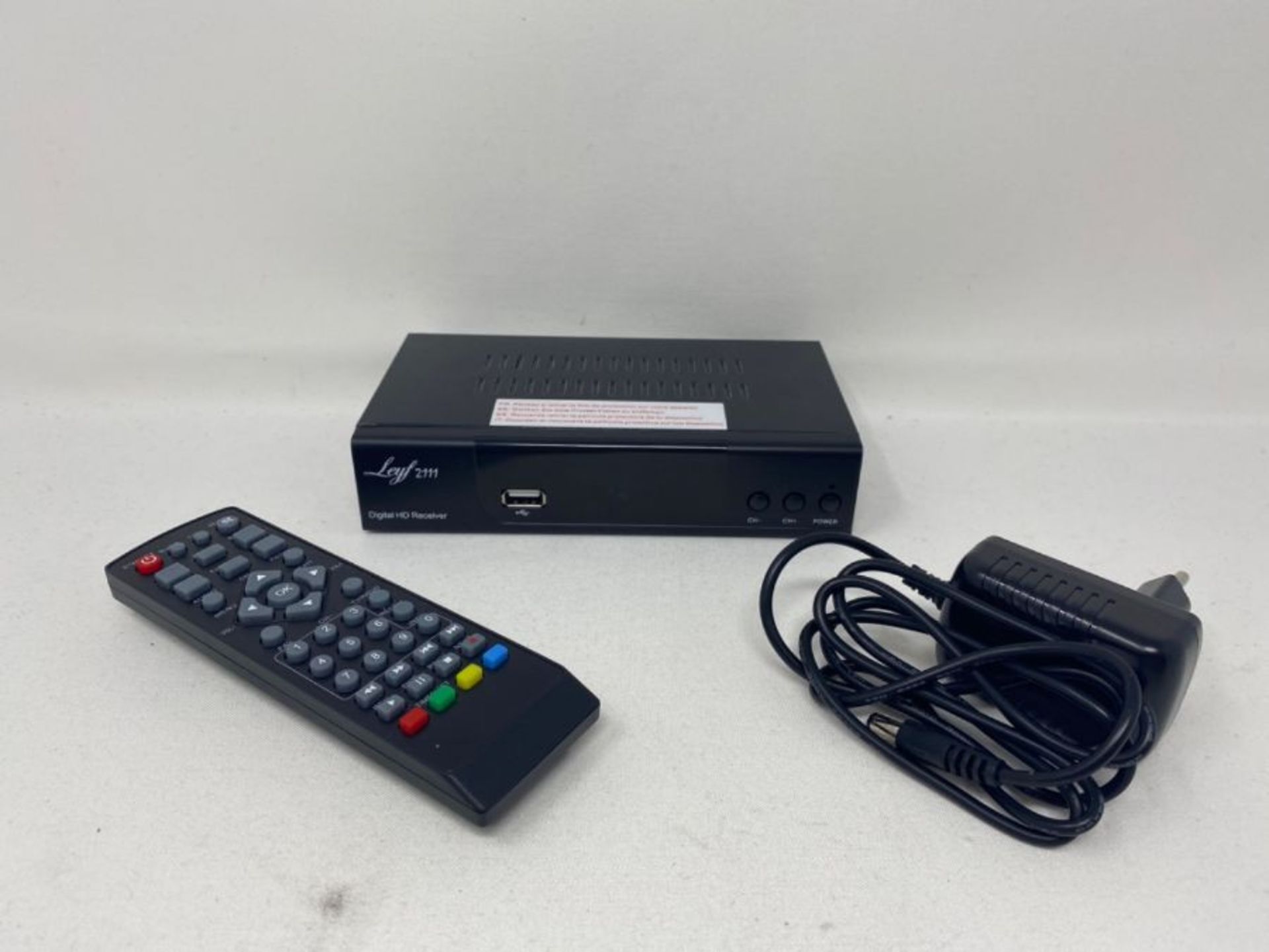 hd-line LEYF2111C Cable Receiver for Digital Cable TV - DVB-C (HDTV, DVB-C / C2, DVB-T - Image 3 of 3